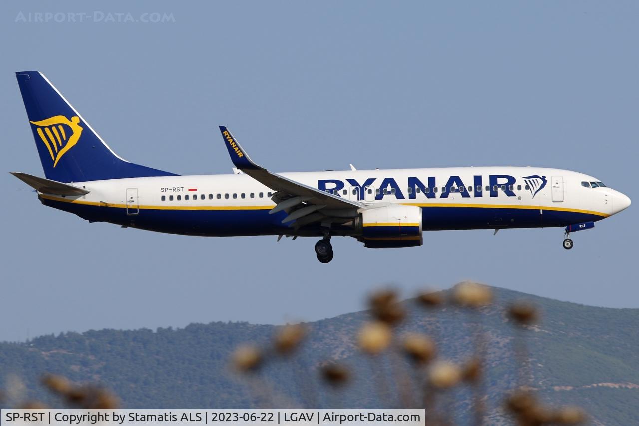 SP-RST, 2017 Boeing 737-800 C/N 44775, LGAV, 03L
