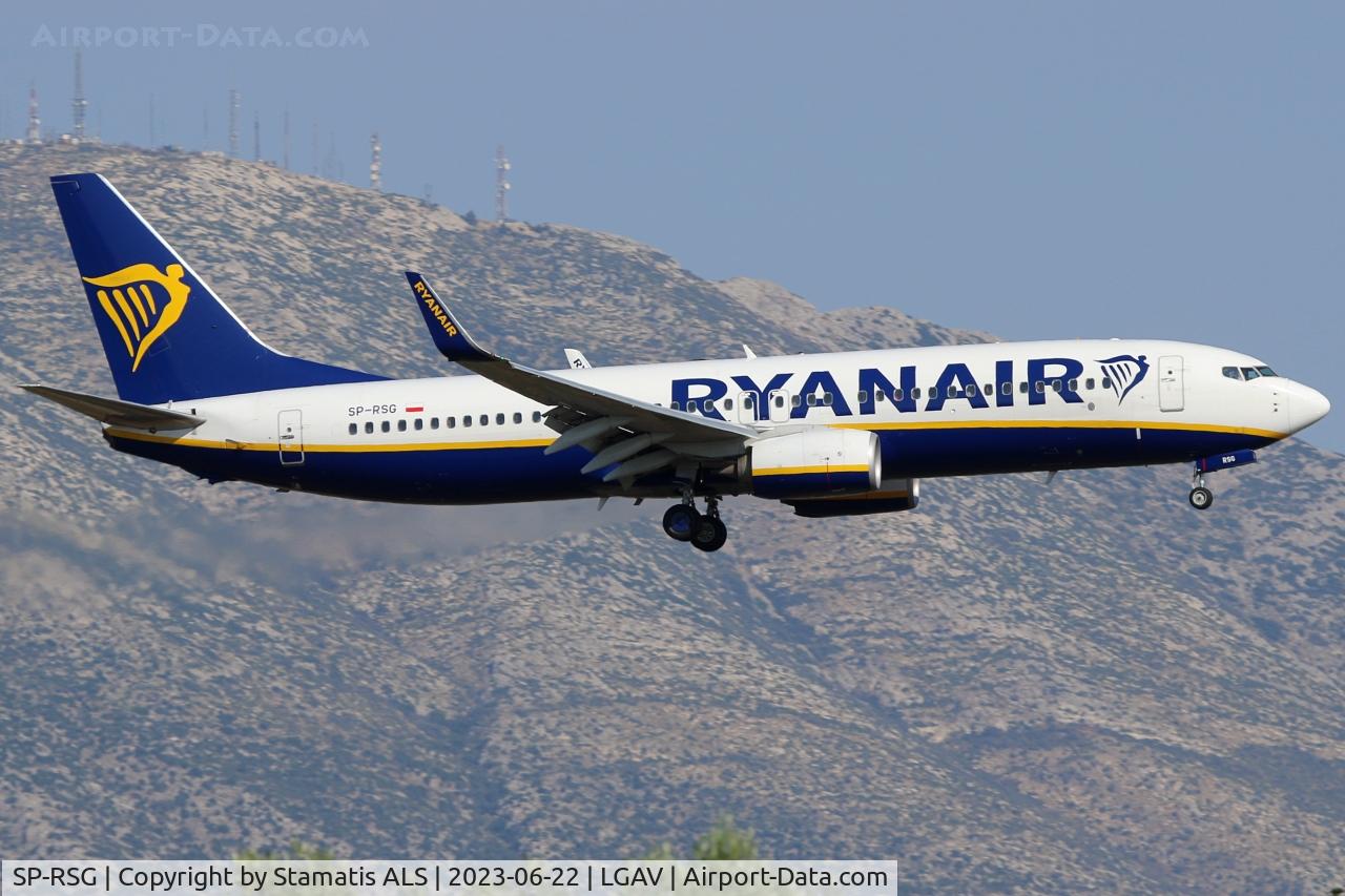 SP-RSG, 2018 Boeing 737-8AS C/N 44841, LGAV, 03L