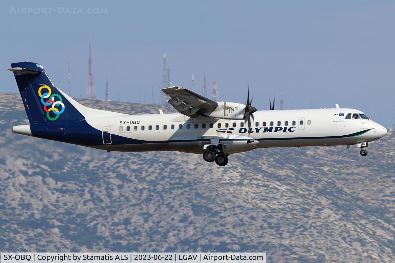 SX-OBQ, 2012 ATR 72-600 C/N 996, LGAV, 03L