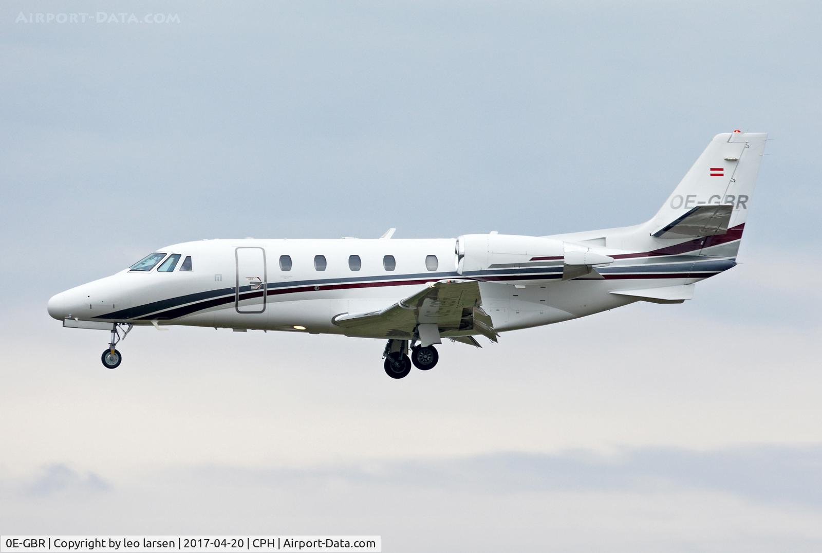 0E-GBR, 2007 Cessna 560XL C/N 560-5749, Copenhagen 20.4.2017
