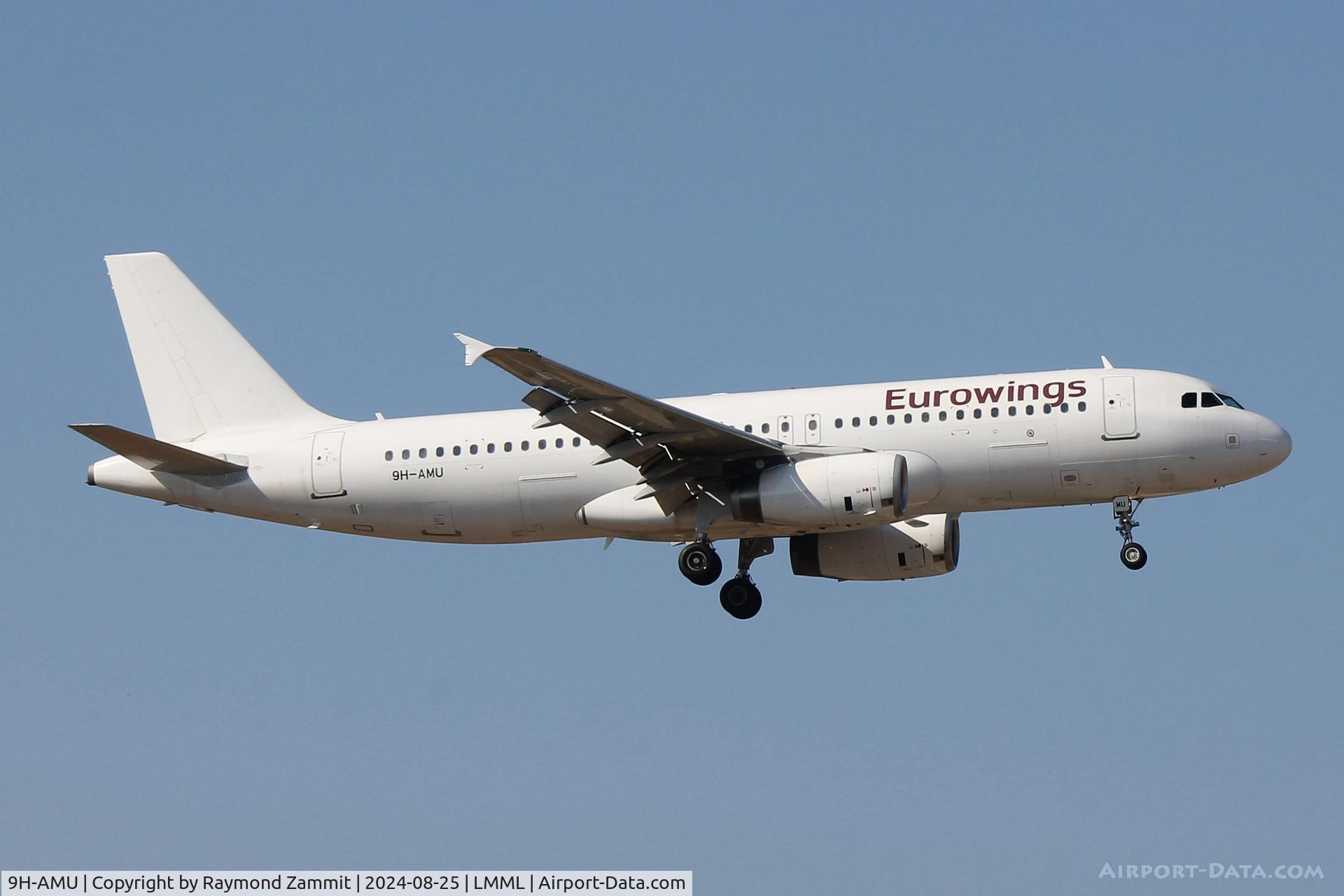 9H-AMU, 2009 Airbus A320-232 C/N 4174, A320 9H-AMU leased to Eurowings