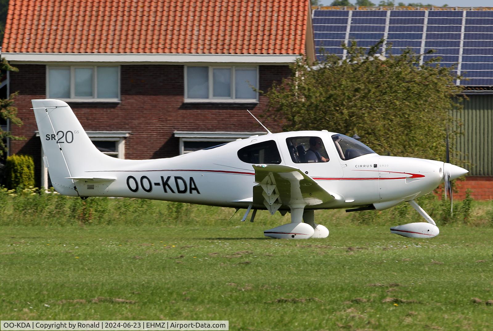 OO-KDA, 2010 Cirrus SR20 GS C/N 2036, at ehmz