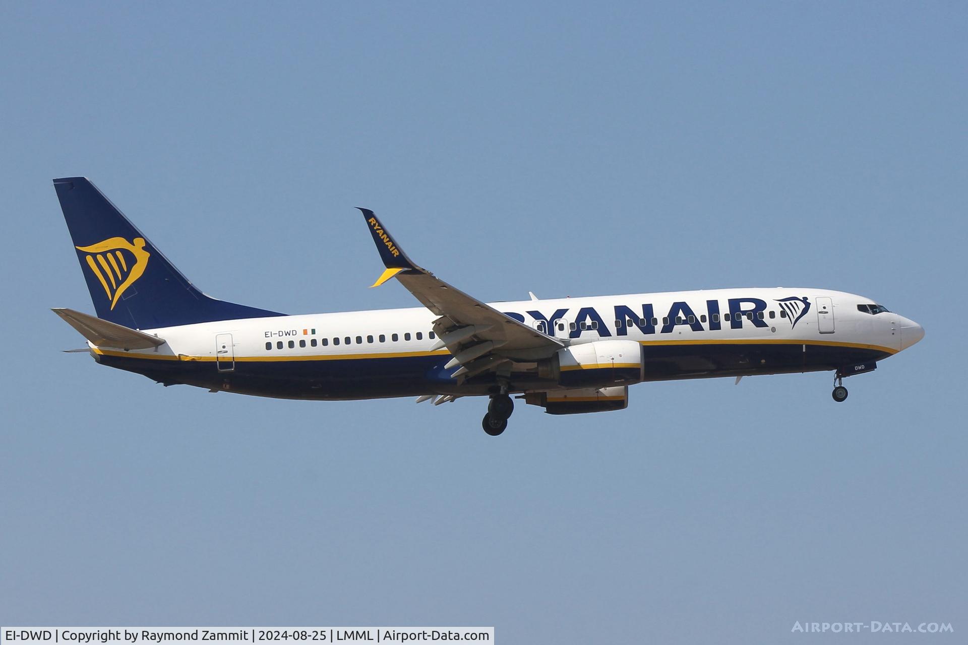 EI-DWD, 2007 Boeing 737-8AS C/N 33642, B737-800 EI-DWD Ryanair
