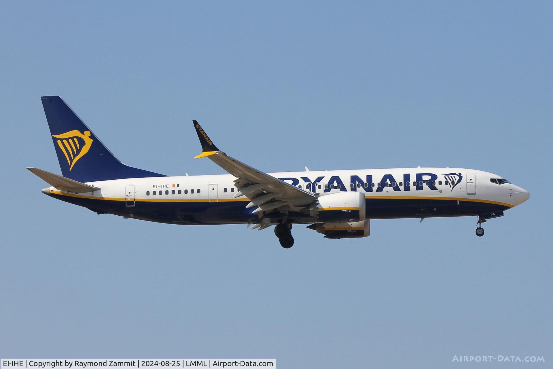 EI-IHE, 2023 Boeing 737-8200 MAX C/N 67084, B737-8 MAX EI-IHE Ryanair
