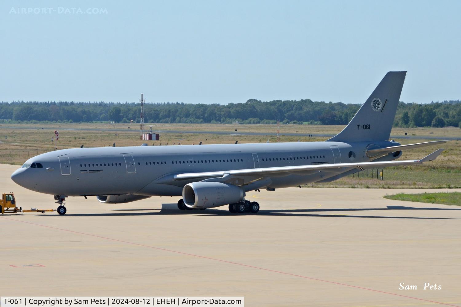 T-061, 2024 Airbus A330-243MRTT C/N 2030, At home base Eindhoven.