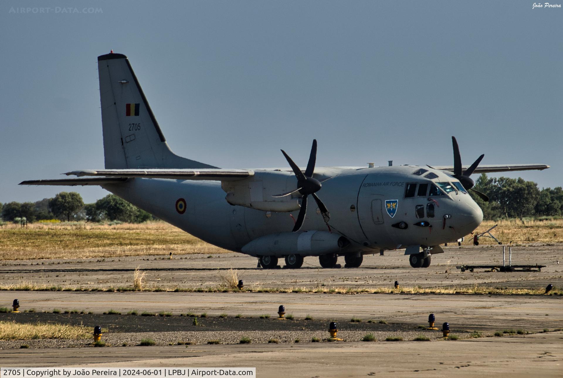 2705, Alenia C-27J Spartan C/N 4167, Romanian AF C27 at LPBJ