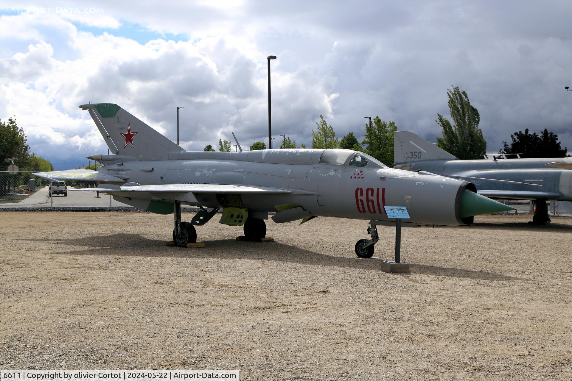 6611, 2000 Mikoyan-Gurevich MiG-21PFM C/N 94A6611, May 2024