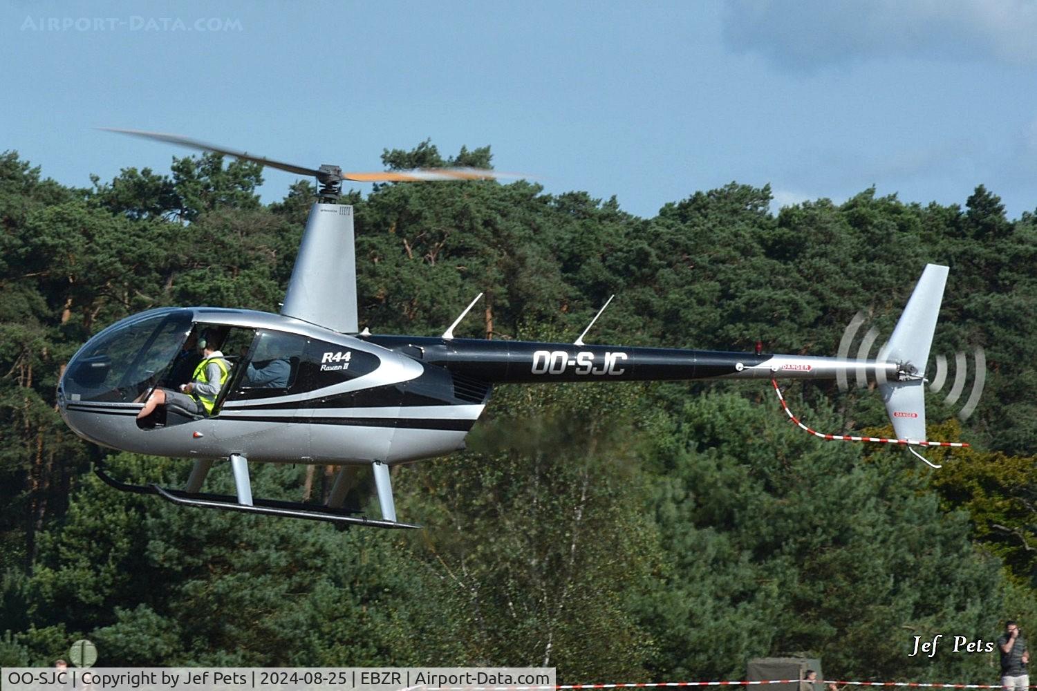 OO-SJC, 2007 Robinson R44 Raven II C/N 11819, At Zoersel Fly-in.
