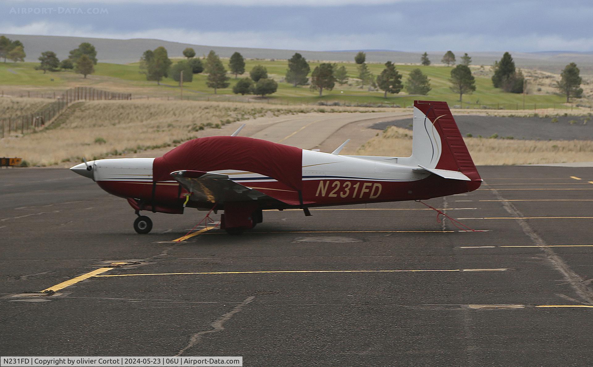 N231FD, 1979 Mooney M20K C/N 25-0134, may 2024