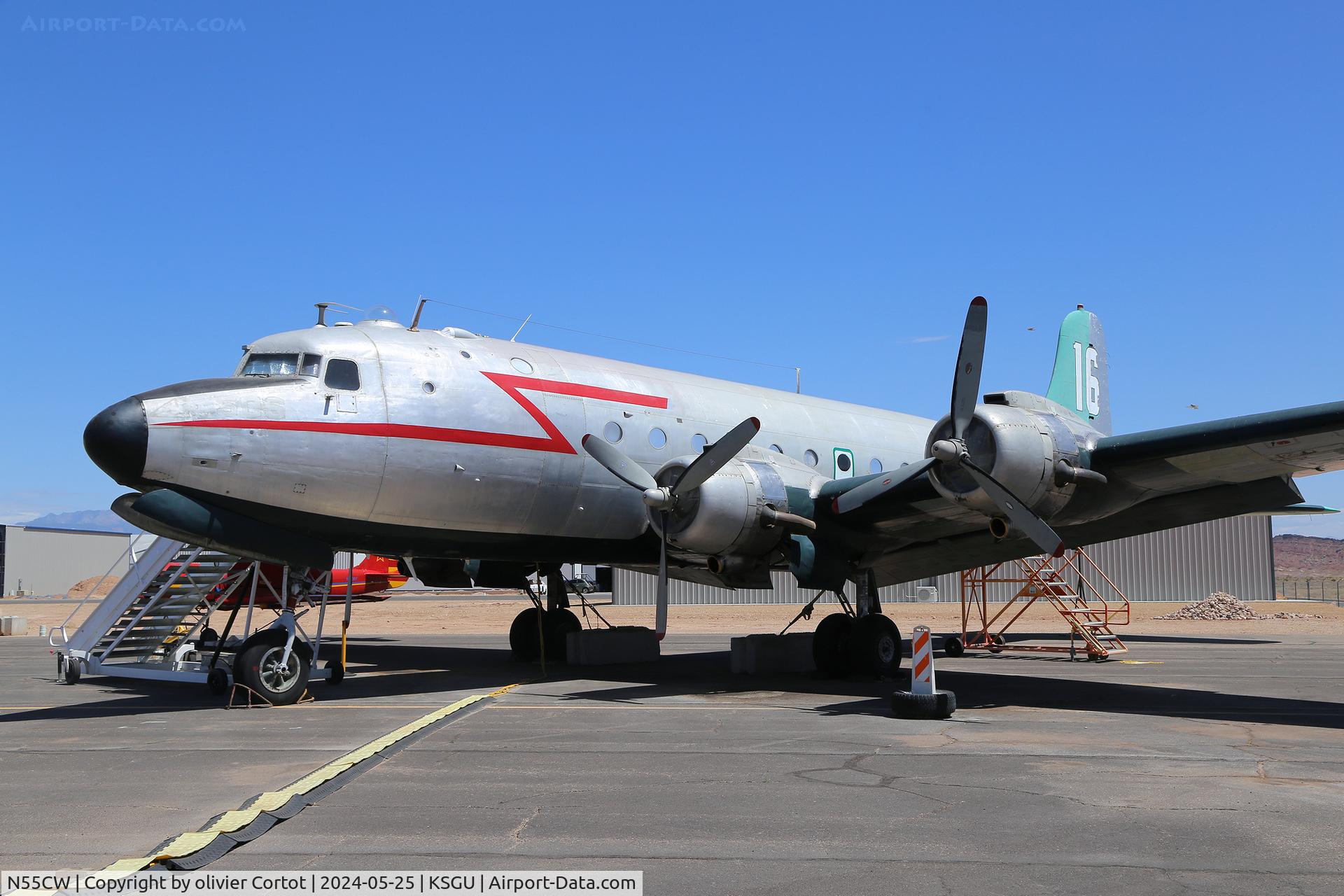 N55CW, 1945 Douglas C-54D-5-DC C/N 10673, may 2024