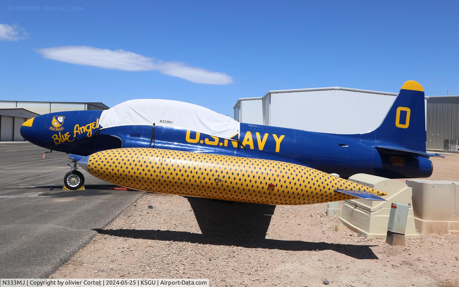N333MJ, 1958 Canadair T-33AN Silver Star 3 C/N T33-456, Western aviation museum