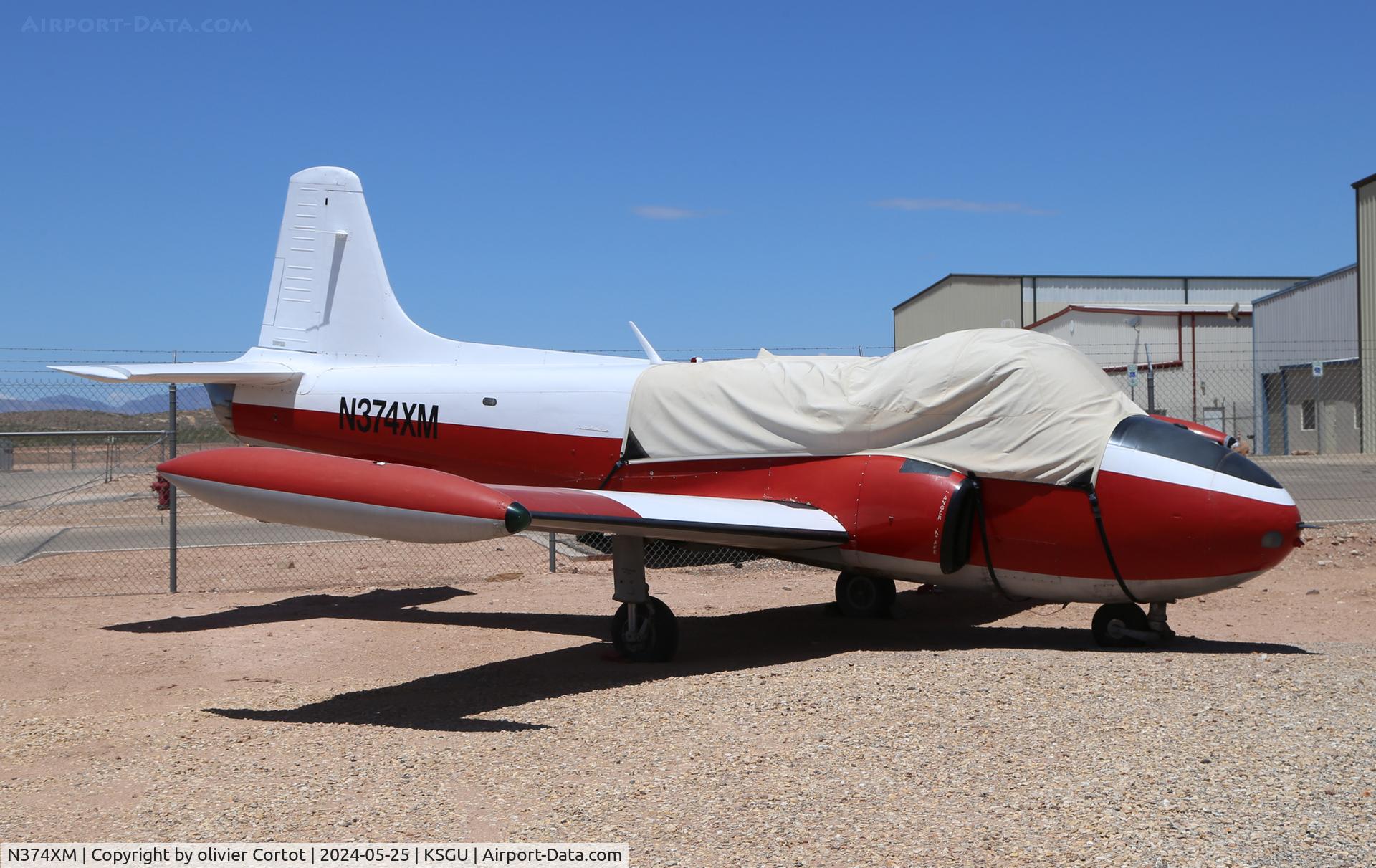 N374XM, 1959 Hunting P-84 Jet Provost T.3A C/N PAC/W/6601, Western aviation museum