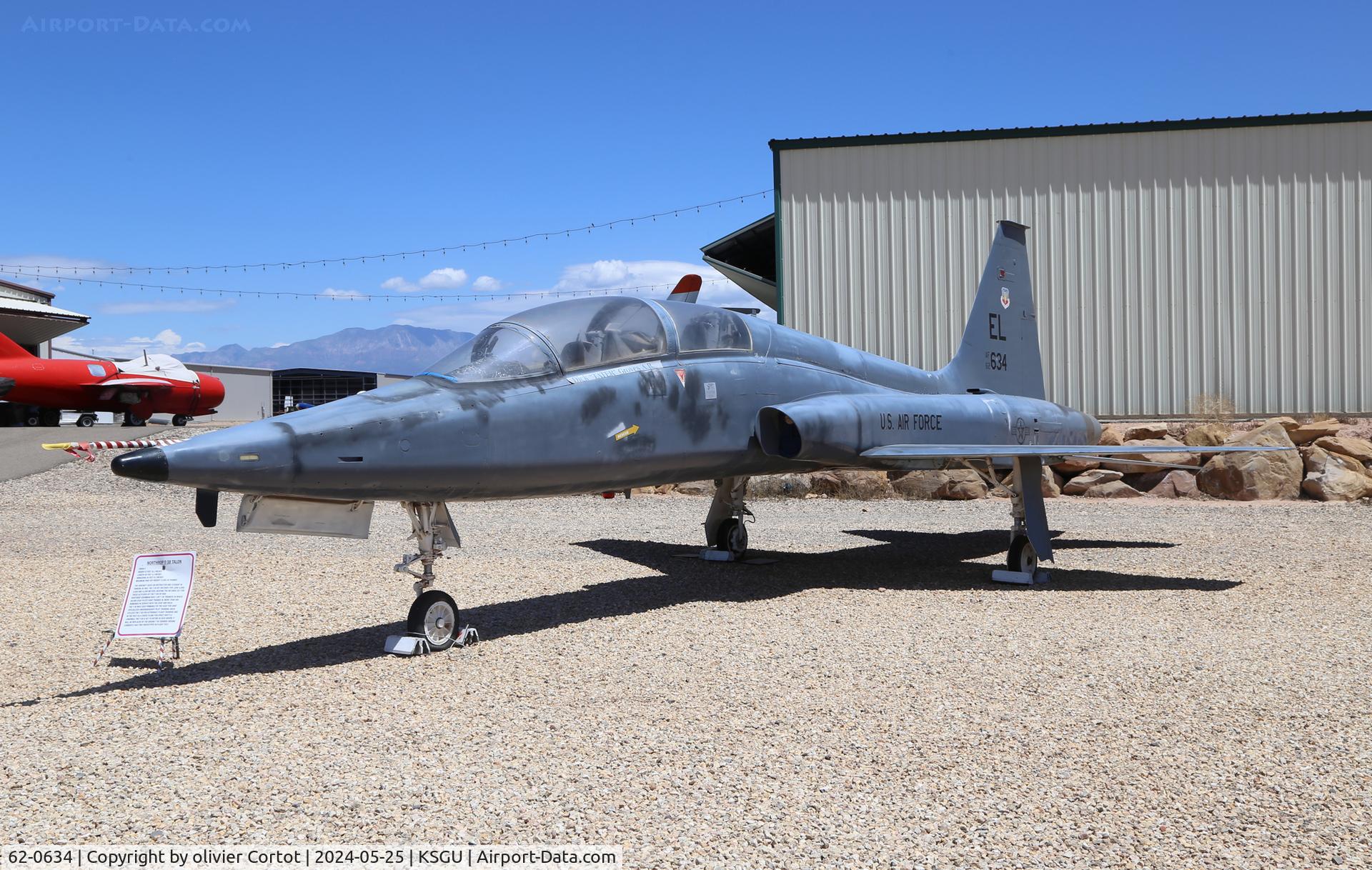 62-0634, 1963 Northrop T-38 Talon C/N Not found 62-0634, Western sky aviation museum