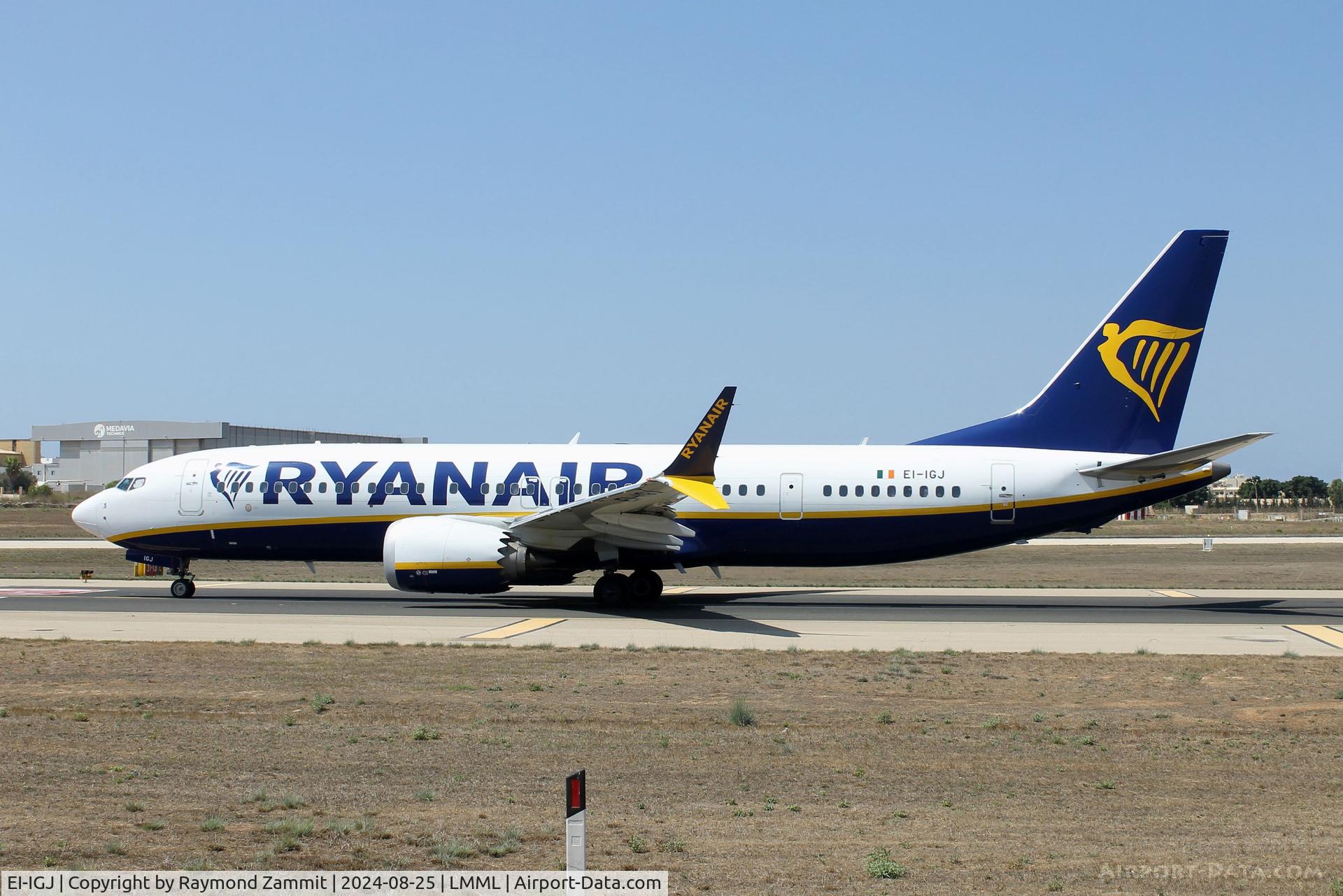 EI-IGJ, 2023 Boeing 737-8-200 MAX C/N 62352, B737-8 MAX EI-IGJ Ryanair