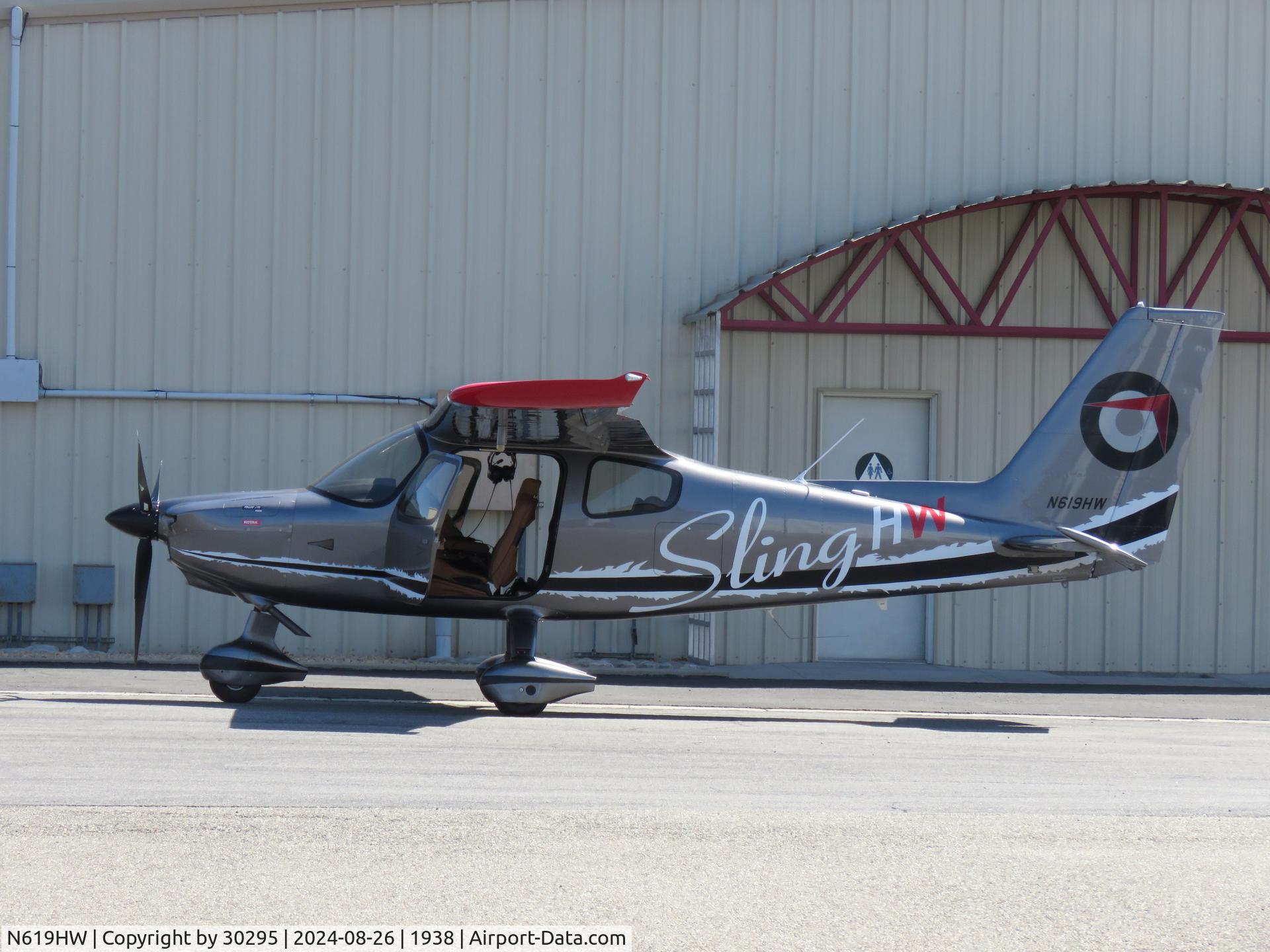 N619HW, 2024 The Airplane Factory Sling TSI HW C/N 08GK, Parked