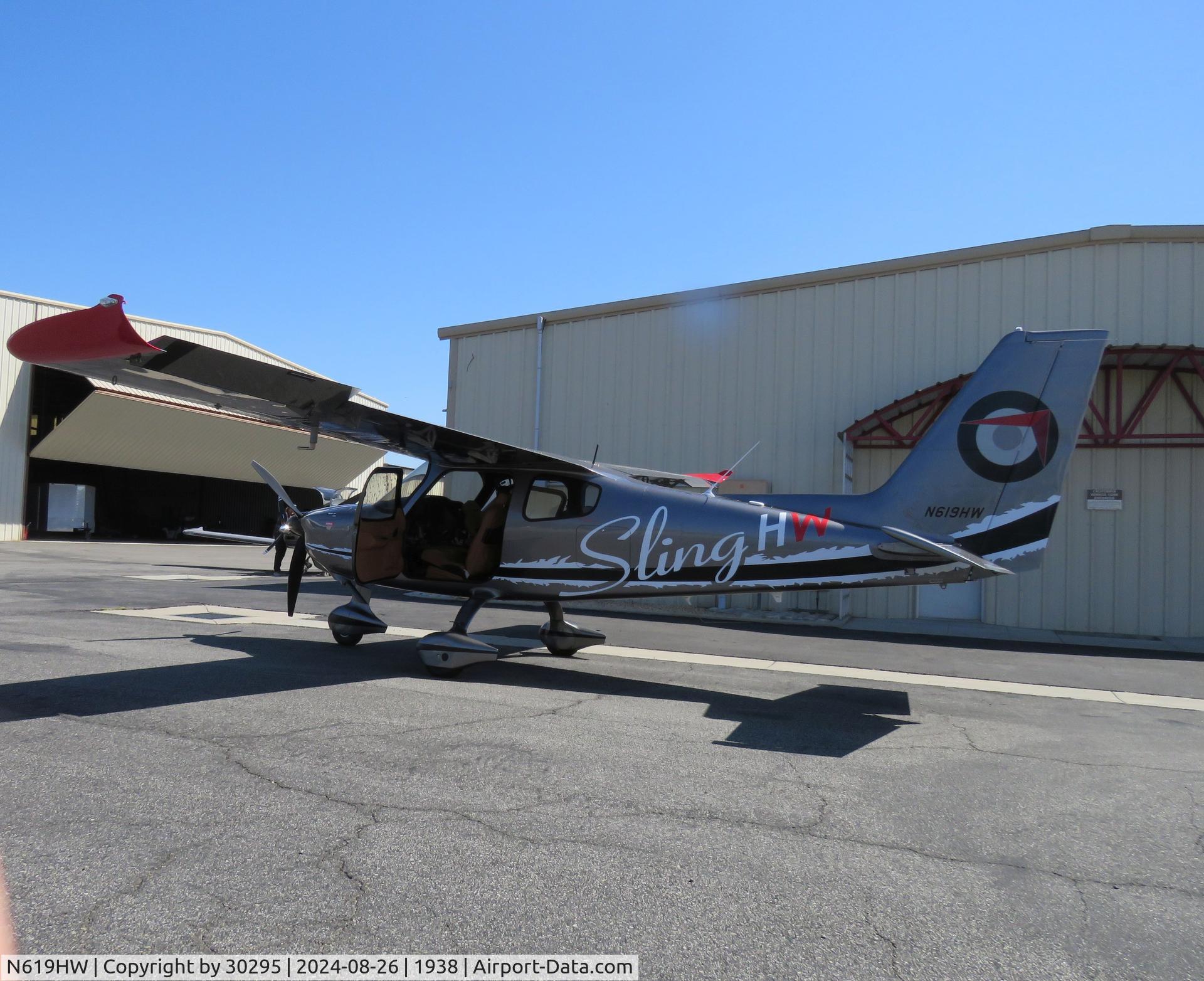 N619HW, 2024 The Airplane Factory Sling TSI HW C/N 08GK, Parked
