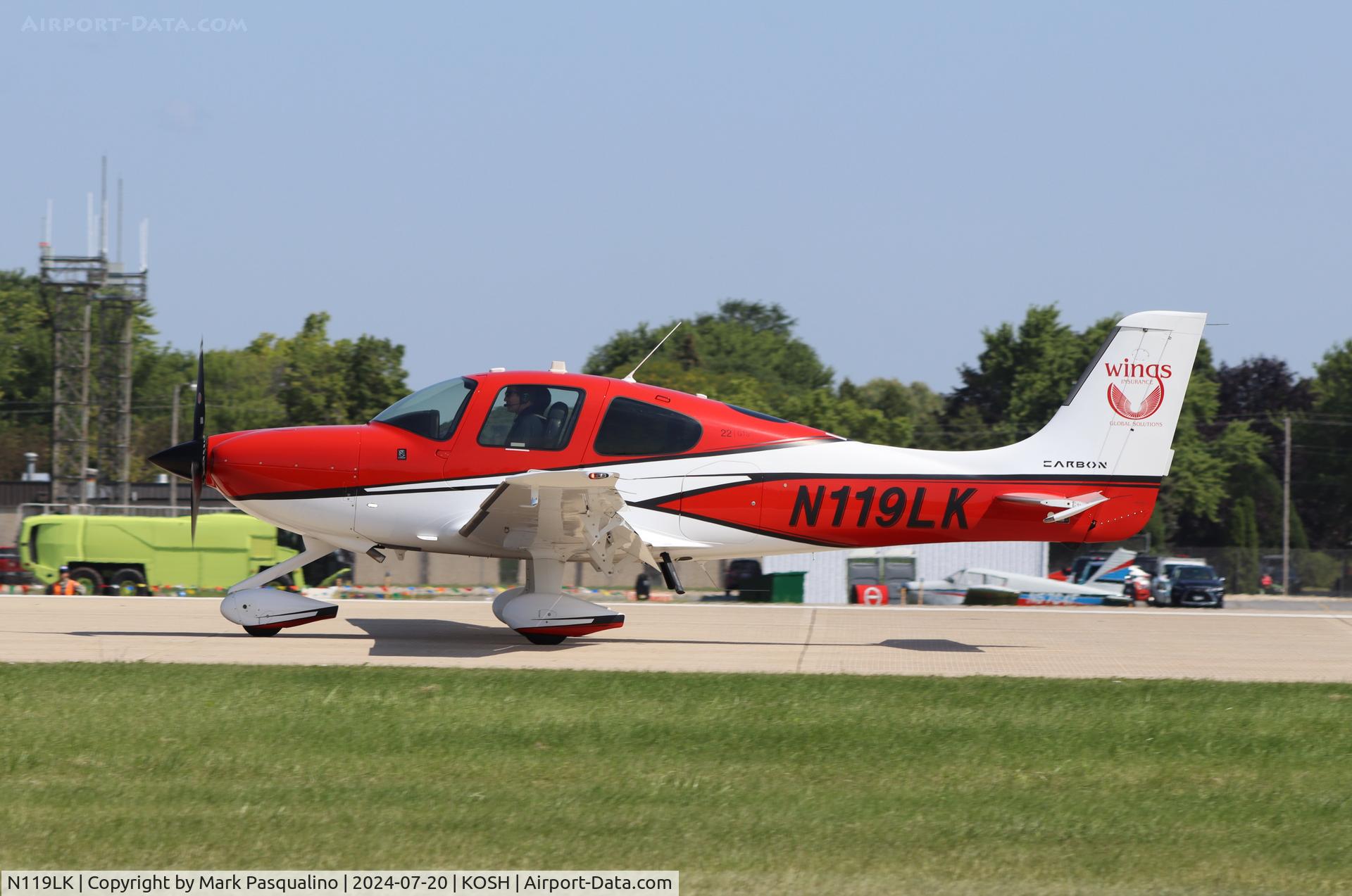 N119LK, 2016 Cirrus SR22 Carbon C/N 4366, Cirrus SR22