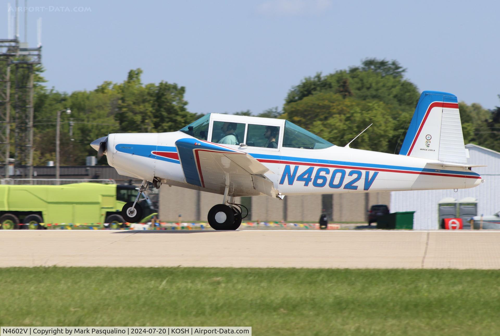 N4602V, 1977 Varga 2150A Kachina C/N VAC76-77, Varga 2150A