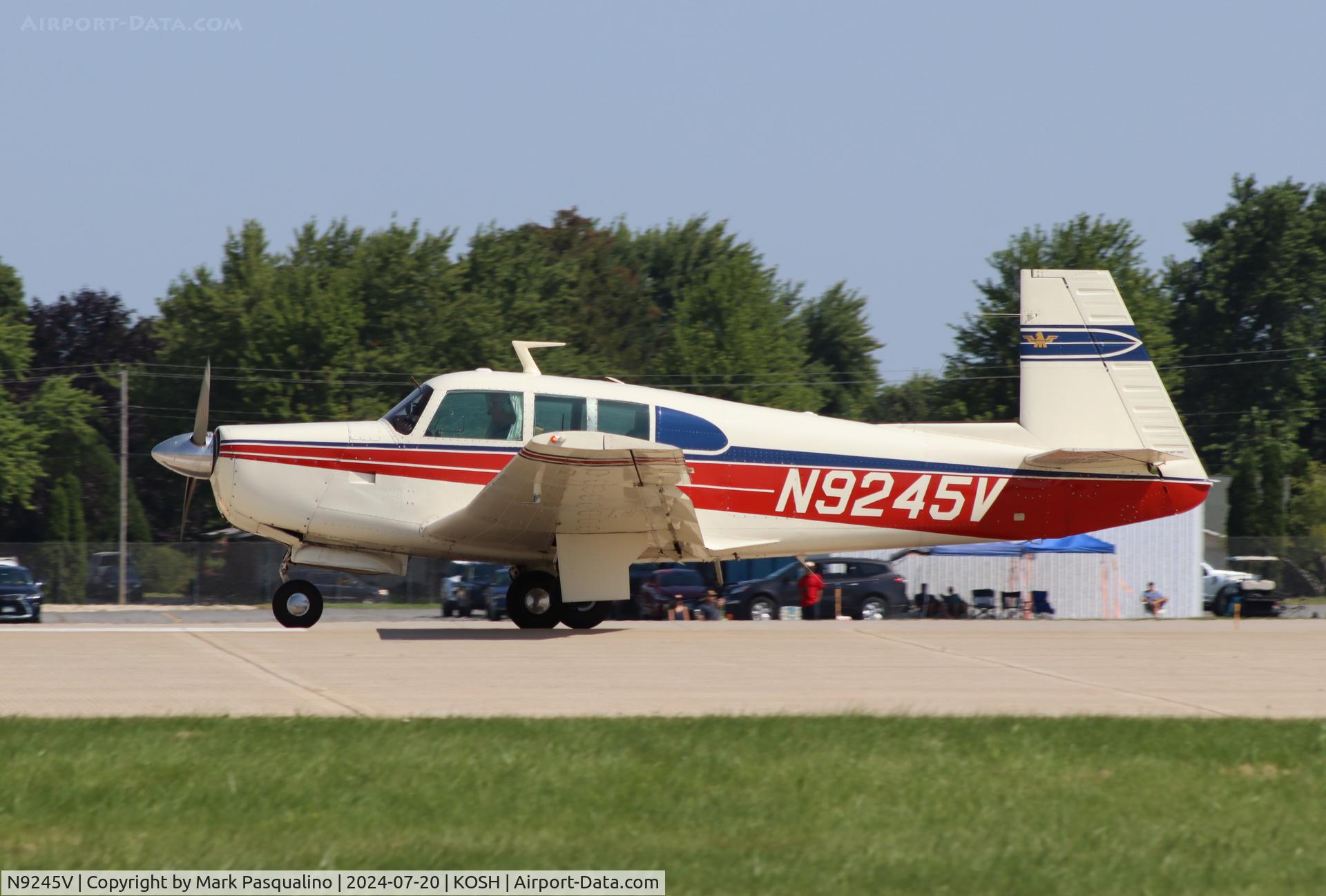 N9245V, 1969 Mooney M20F Executive C/N 690066, Mooney M20F