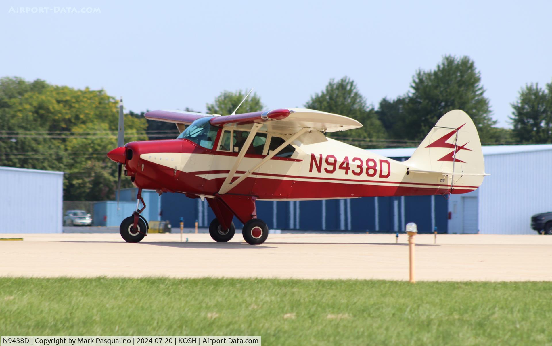 N9438D, 1958 Piper PA-22-160 Tri Pacer C/N 22-6412, Piper PA-22-160