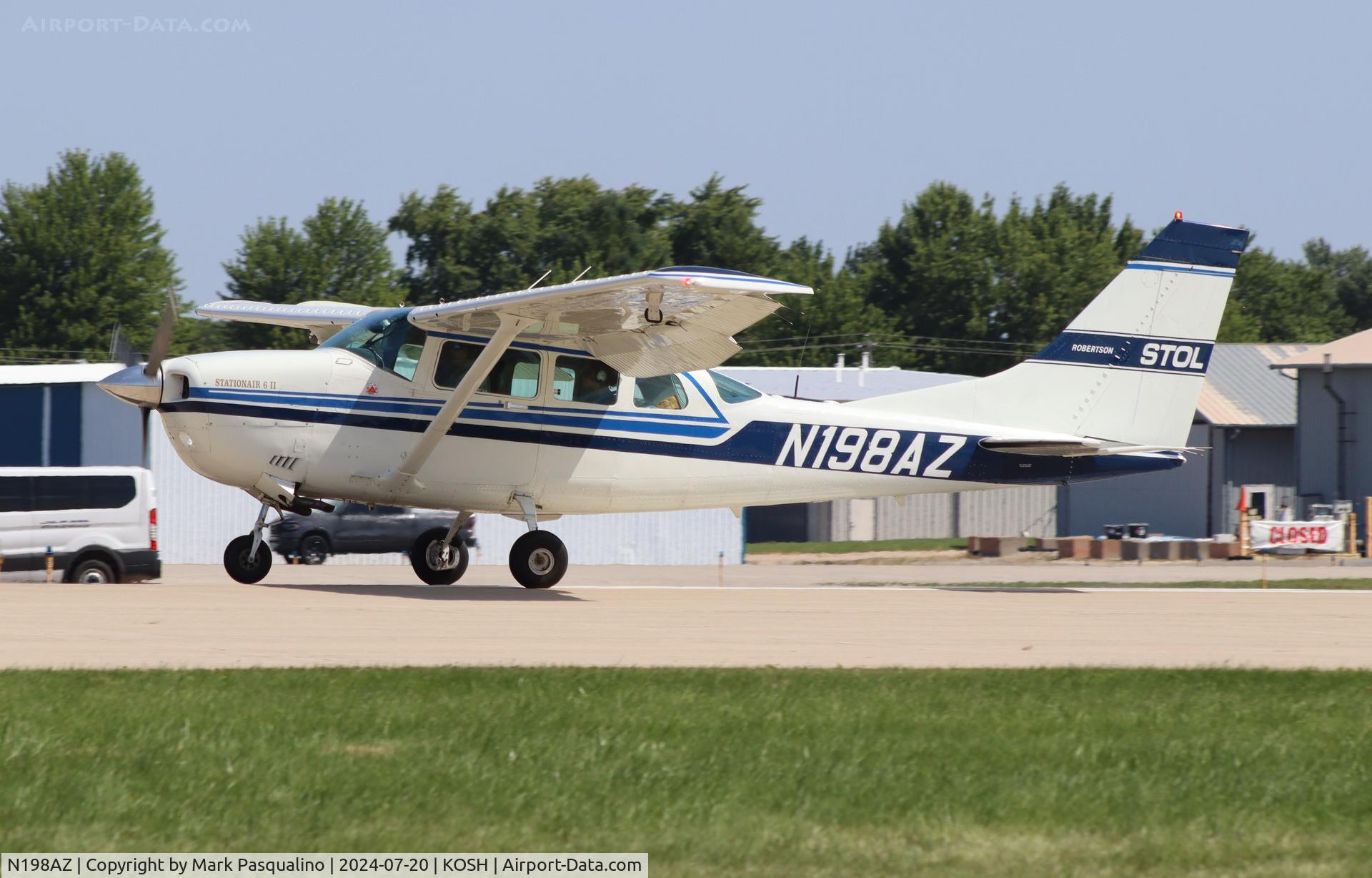 N198AZ, 1980 Cessna U206G Stationair C/N U20605961, Cessna U206G