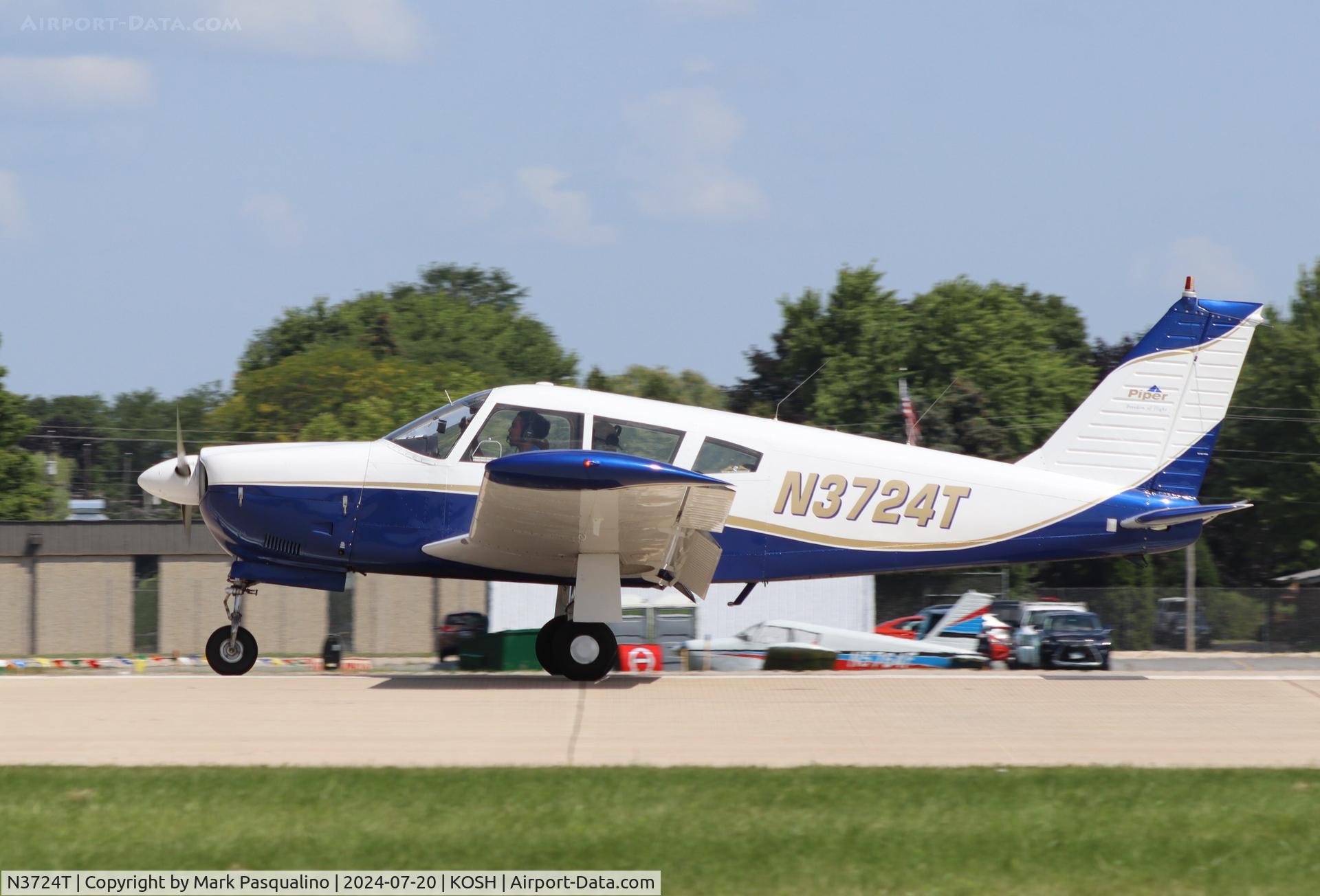 N3724T, 1967 Piper PA-28R-180 Cherokee Arrow C/N 28R-30030, Piper PA-28R-180