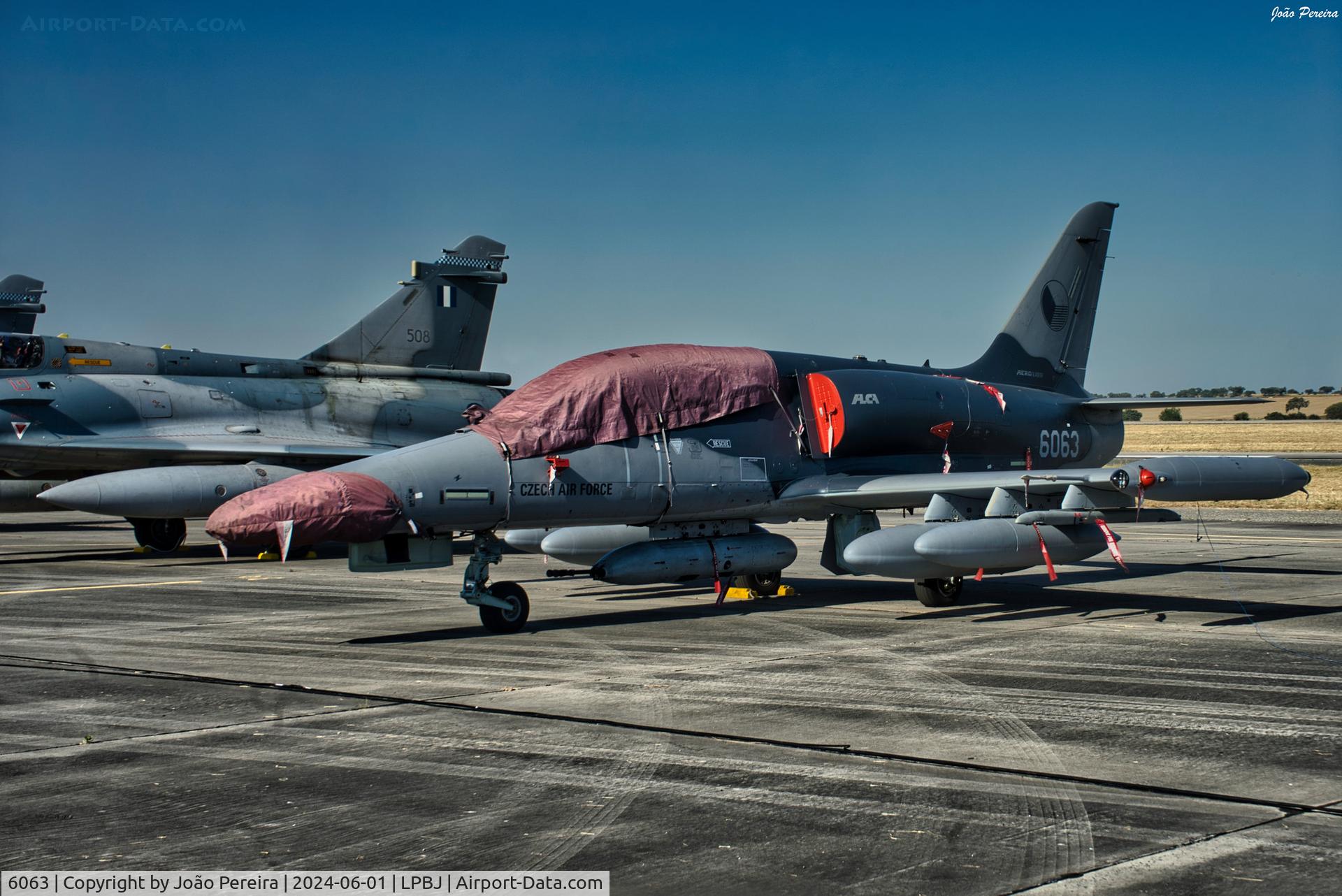6063, Aero L-159 ALCA C/N 156063, Czech AF L-159 at LPBJ