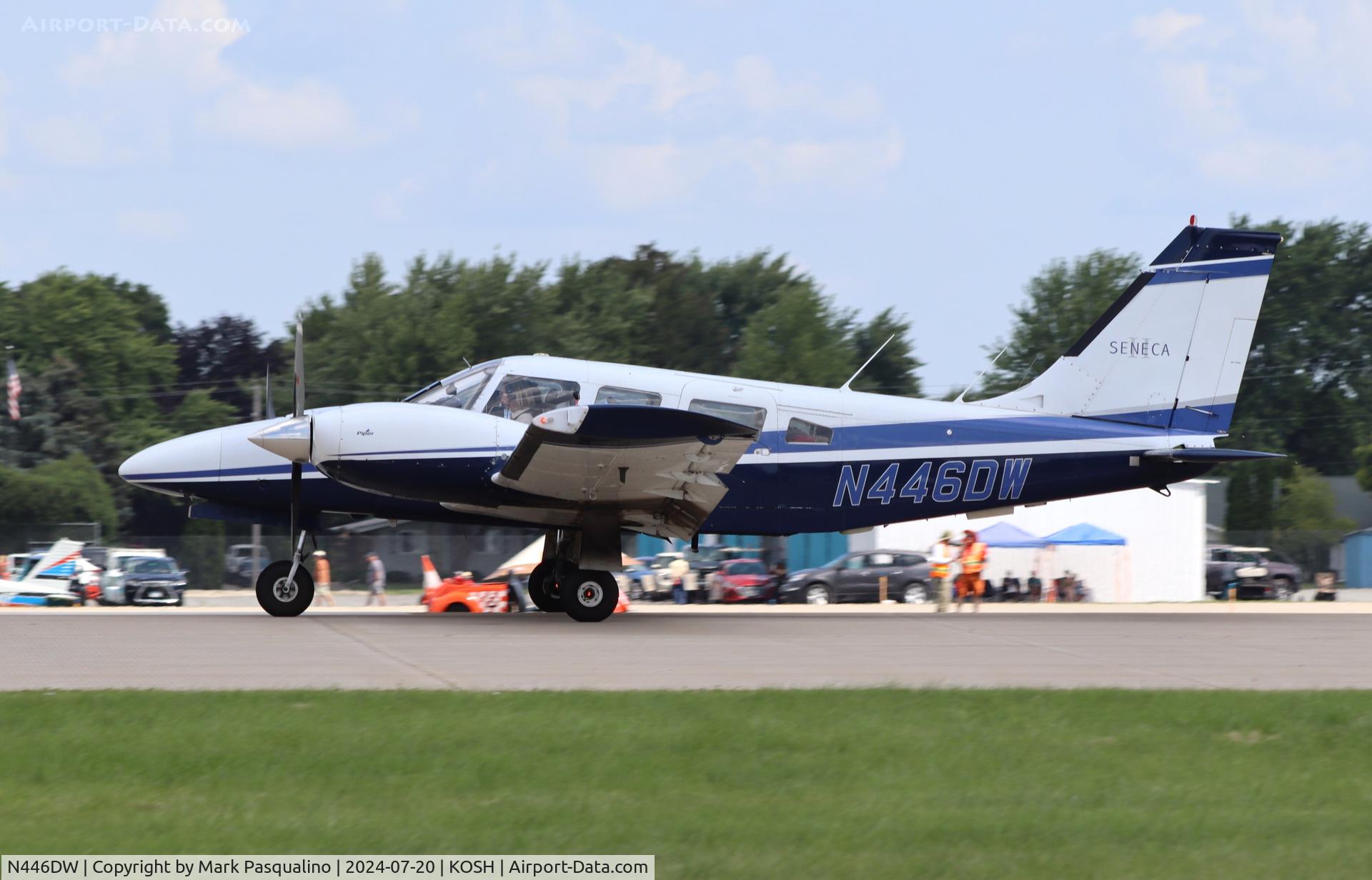 N446DW, 1978 Piper PA-34-200T C/N 34-7870051, Piper PA-34-200T
