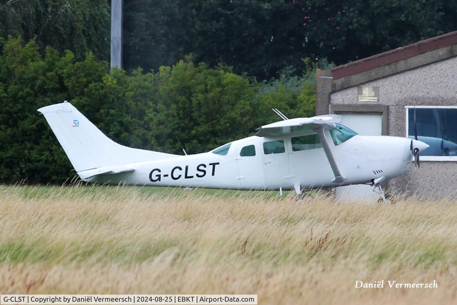 G-CLST, 1973 Cessna U206F Stationair C/N U20601942, G-CLST at Kortrijk-Wevelgem Airport.