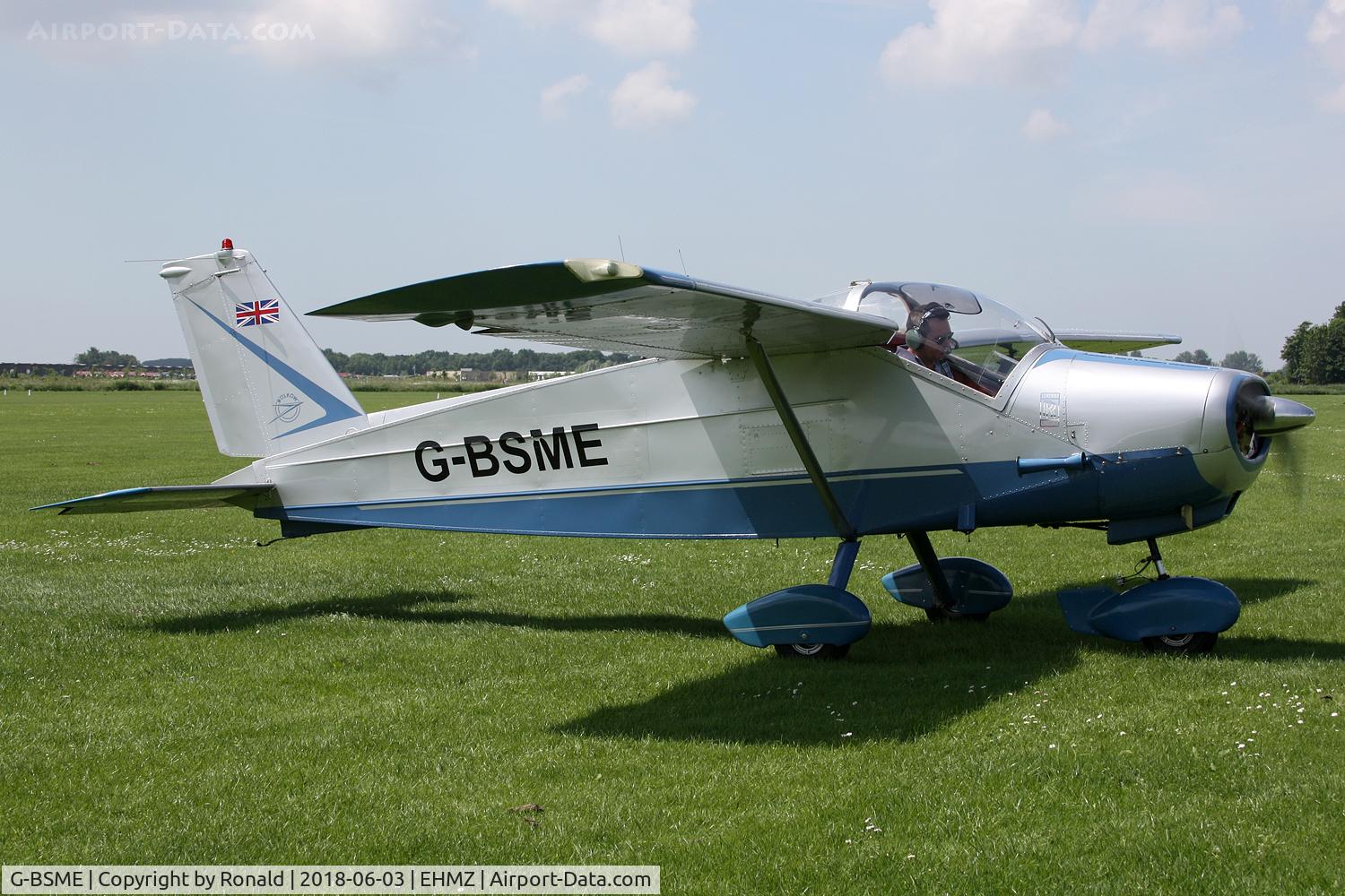 G-BSME, 1966 Bolkow Bo-208C Junior C/N 596, at ehmz