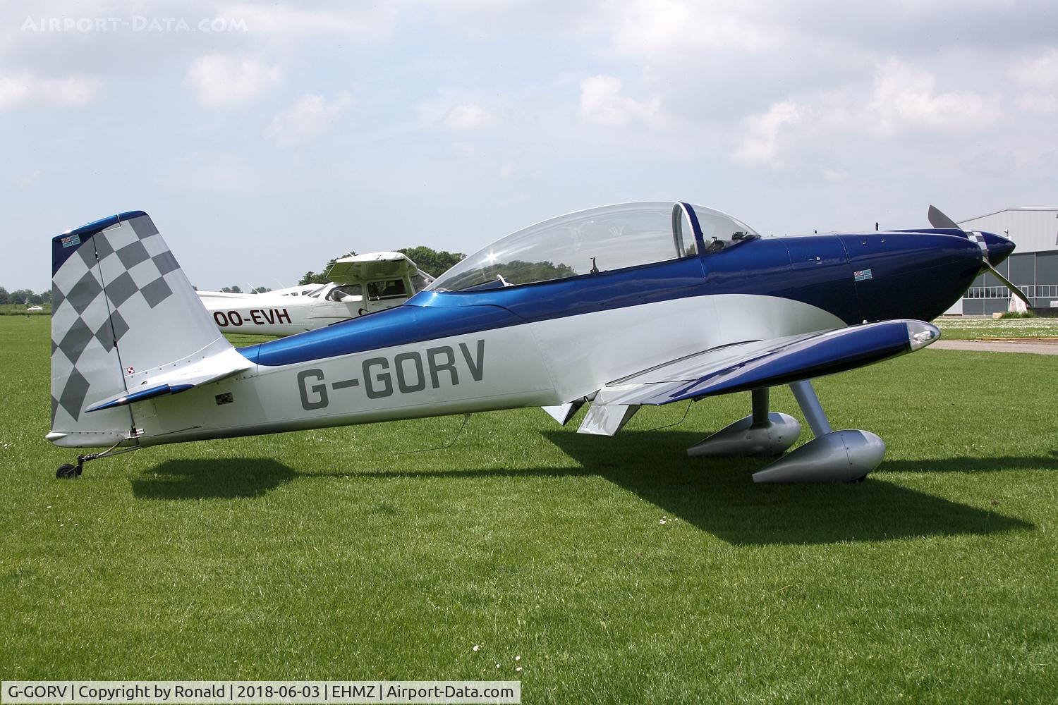 G-GORV, 2013 Vans RV-8 C/N LAA 303-14847, at ehmz