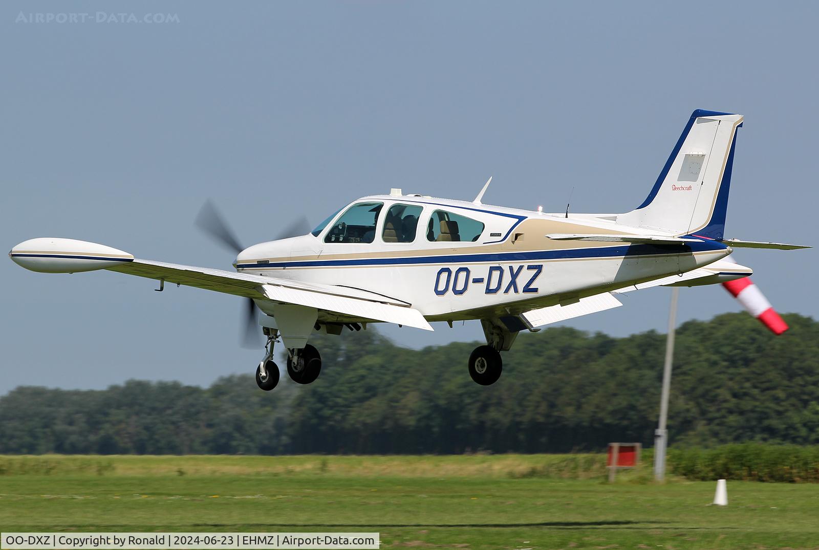 OO-DXZ, 1974 Beech F33A Bonanza Bonanza C/N CE-500, at ehmz