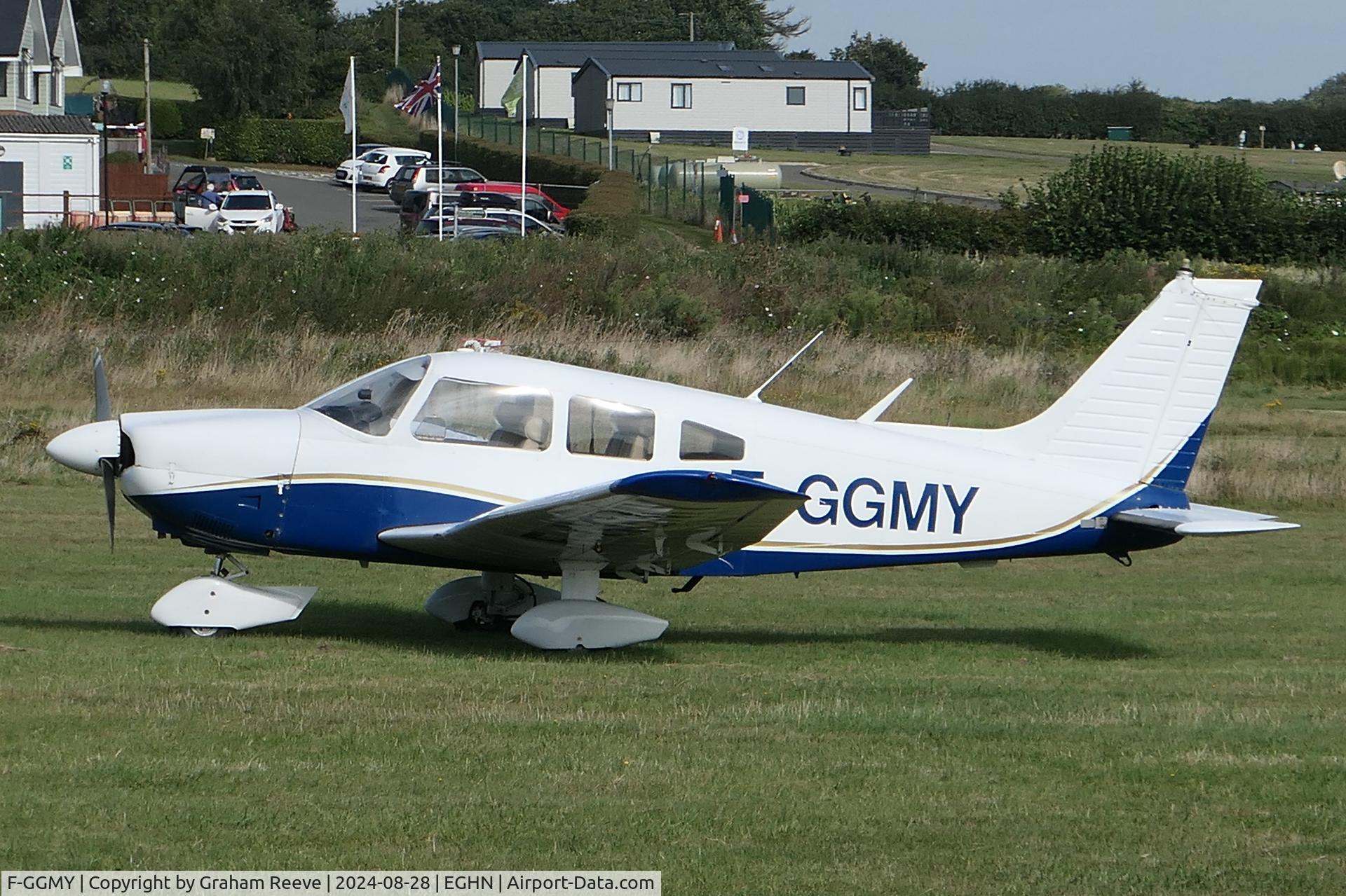 F-GGMY, Piper PA-28-181 Archer C/N 28-7990375, Parked at Sandown, Isle of Wight.