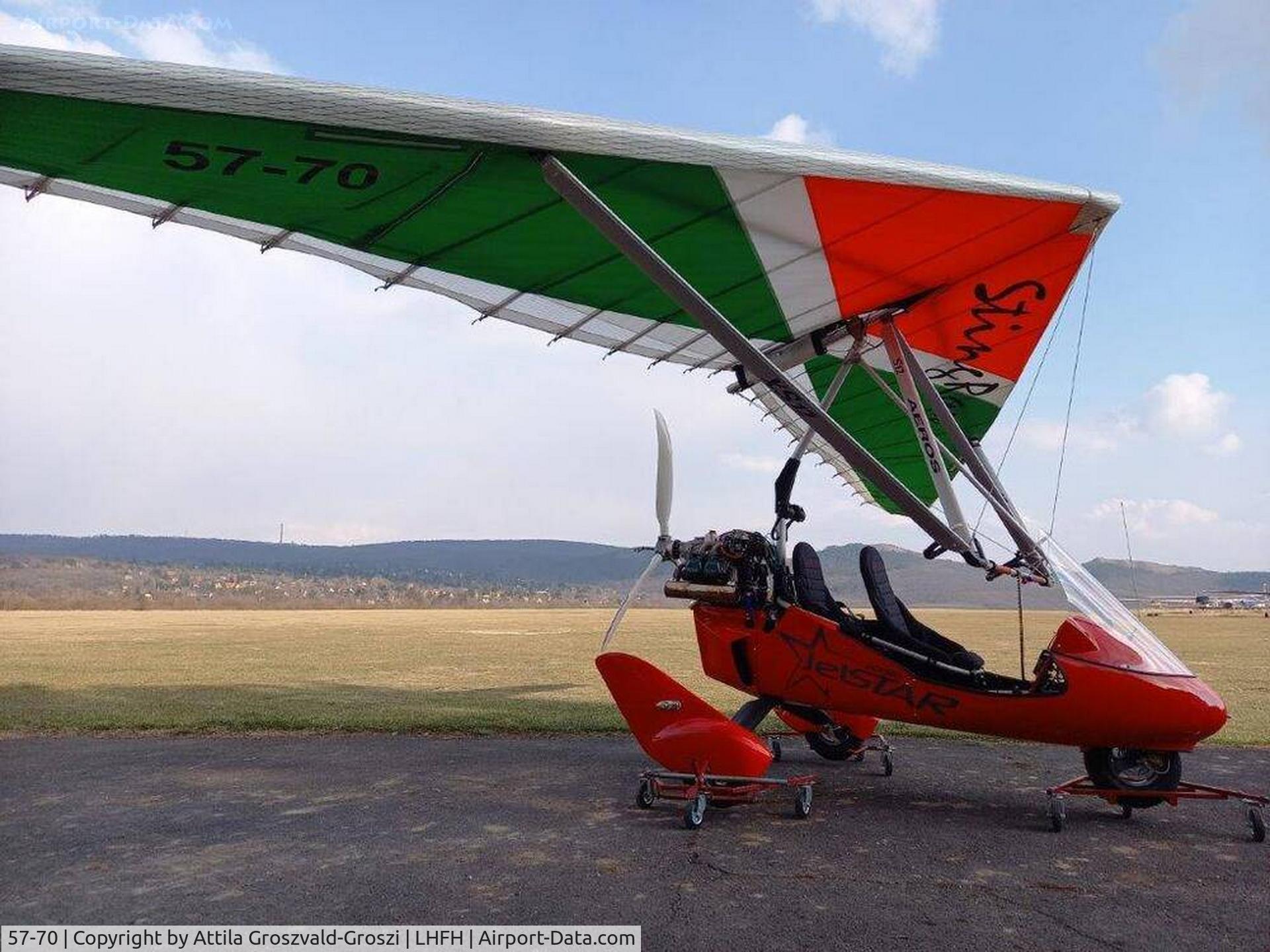 57-70, 2015 Halley Apollo Jet Star/Aeros StingRay XS12 C/N 070315/031.19, LHFH - Farkashegy Airport, Budakeszi, Hungary