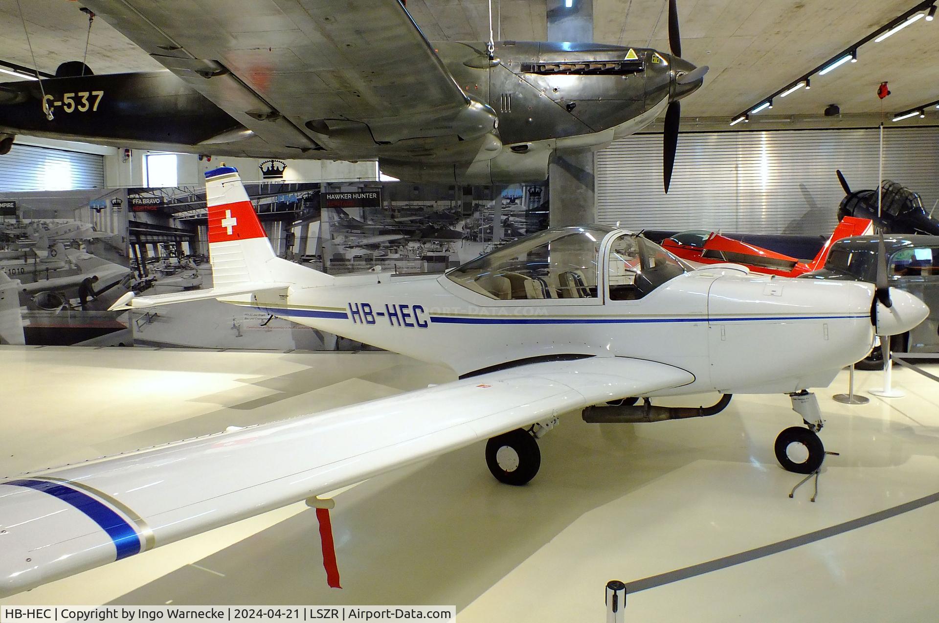 HB-HEC, 1972 FFA AS-202/15 Bravo C/N 5, FFA AS-202/15 Bravo at the FFA-Museum, Altenrhein