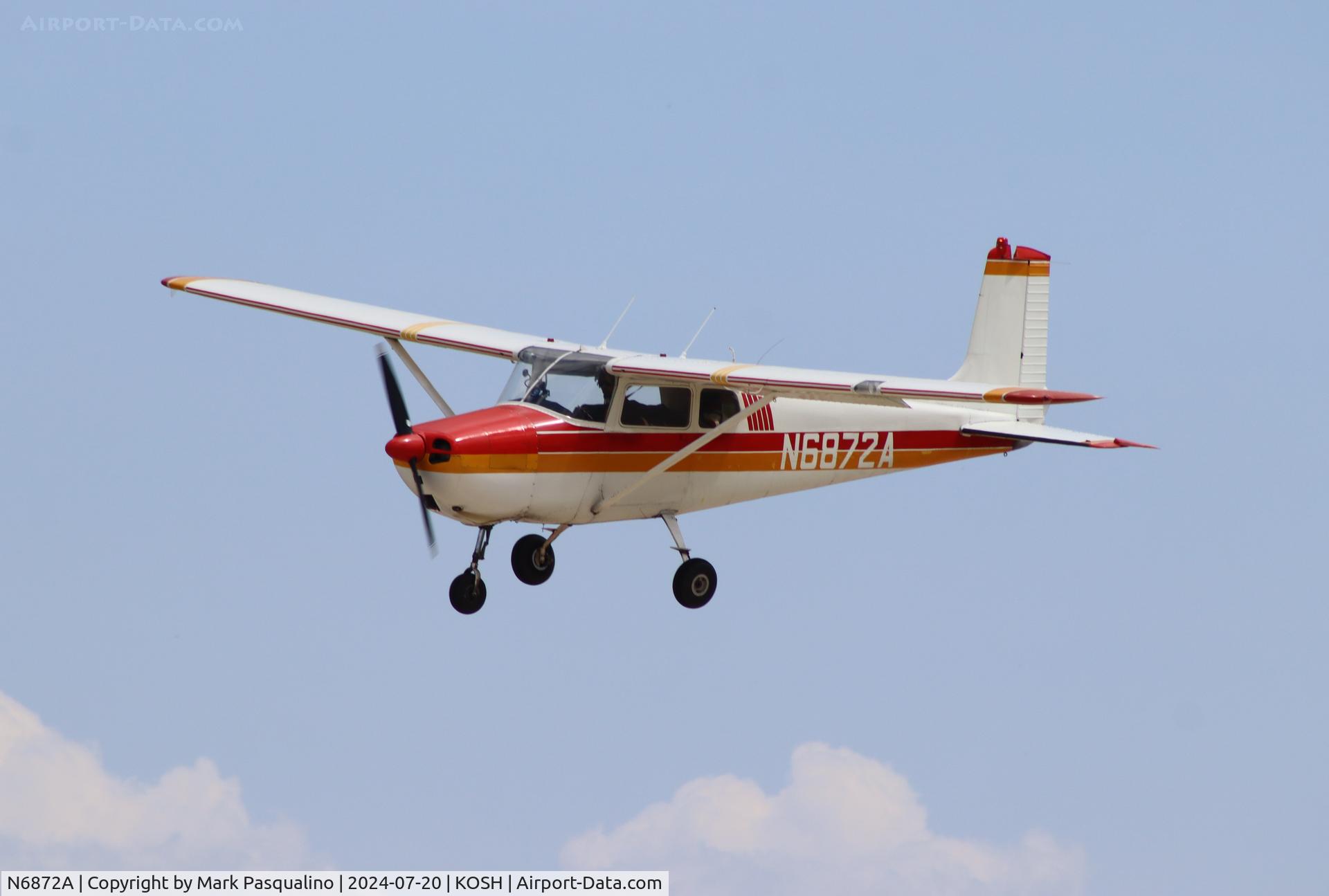 N6872A, 1956 Cessna 172 C/N 28972, Cessna 172