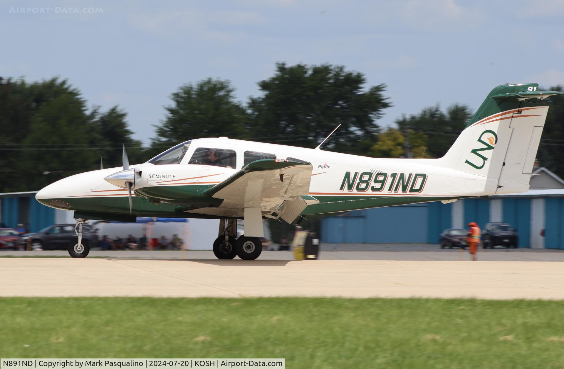 N891ND, 2023 Piper PA-44-180 Seminole C/N 4496555, Piper PA-44-180