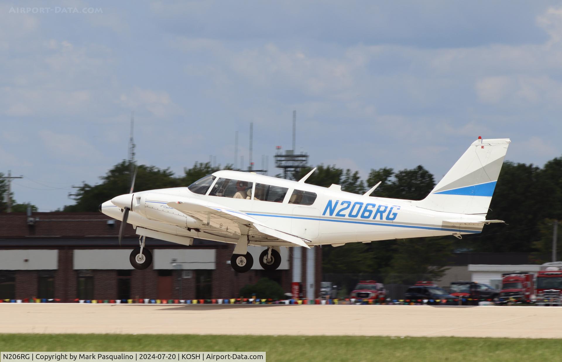 N206RG, 1967 Piper PA-30-160 Twin Comanche Twin Comanche C/N 30-1427, Piper PA-30