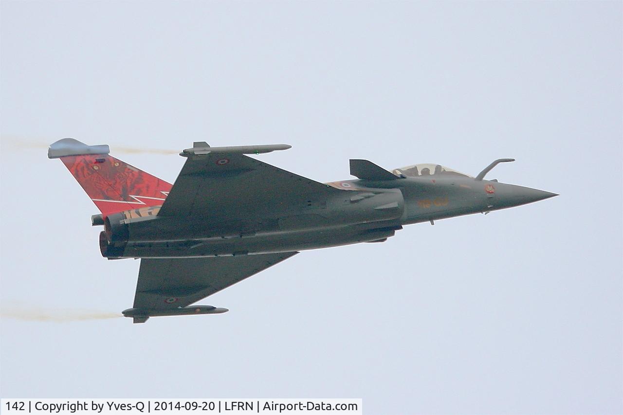 142, 2013 Dassault Rafale C C/N 142, Dassault Rafale C, On display, Rennes-St Jacques airport (LFRN-RNS)