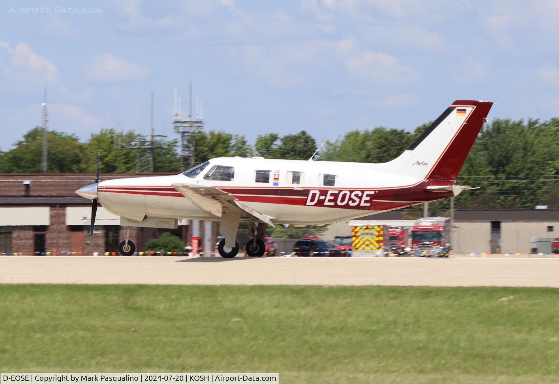 D-EOSE, 1986 Piper PA-46-310P Malibu C/N 46-08010, Piper PA-46-310P