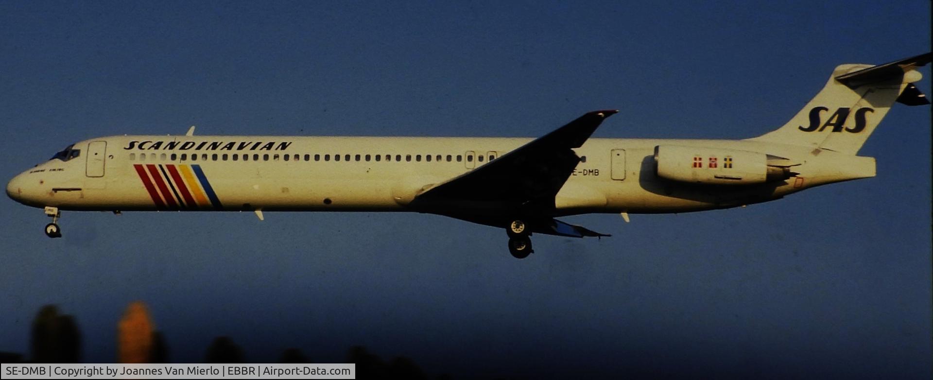 SE-DMB, 1991 McDonnell Douglas MD-81 (DC-9-81) C/N 53314, Ex-slide