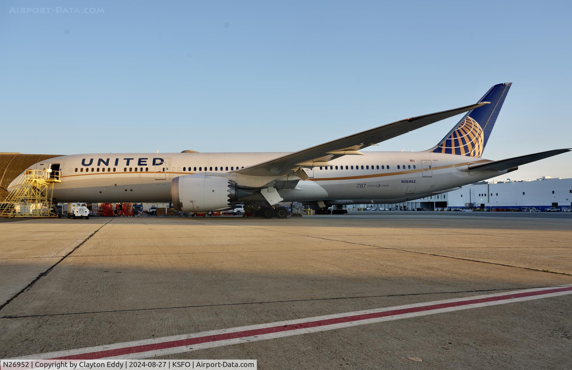 N26952, 2014 Boeing 787-9 Dreamliner C/N 36403, SFO 2024