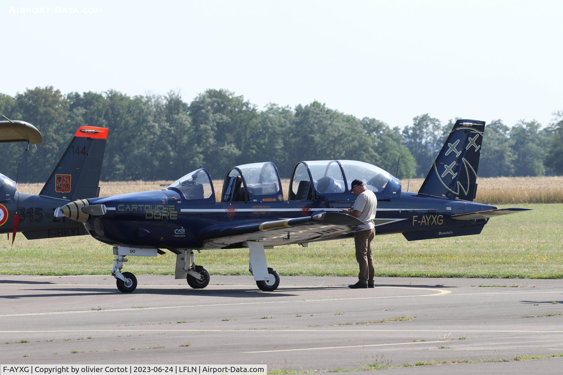 F-AYXG, Socata TB-30 Epsilon C/N 90, 2023 airshow