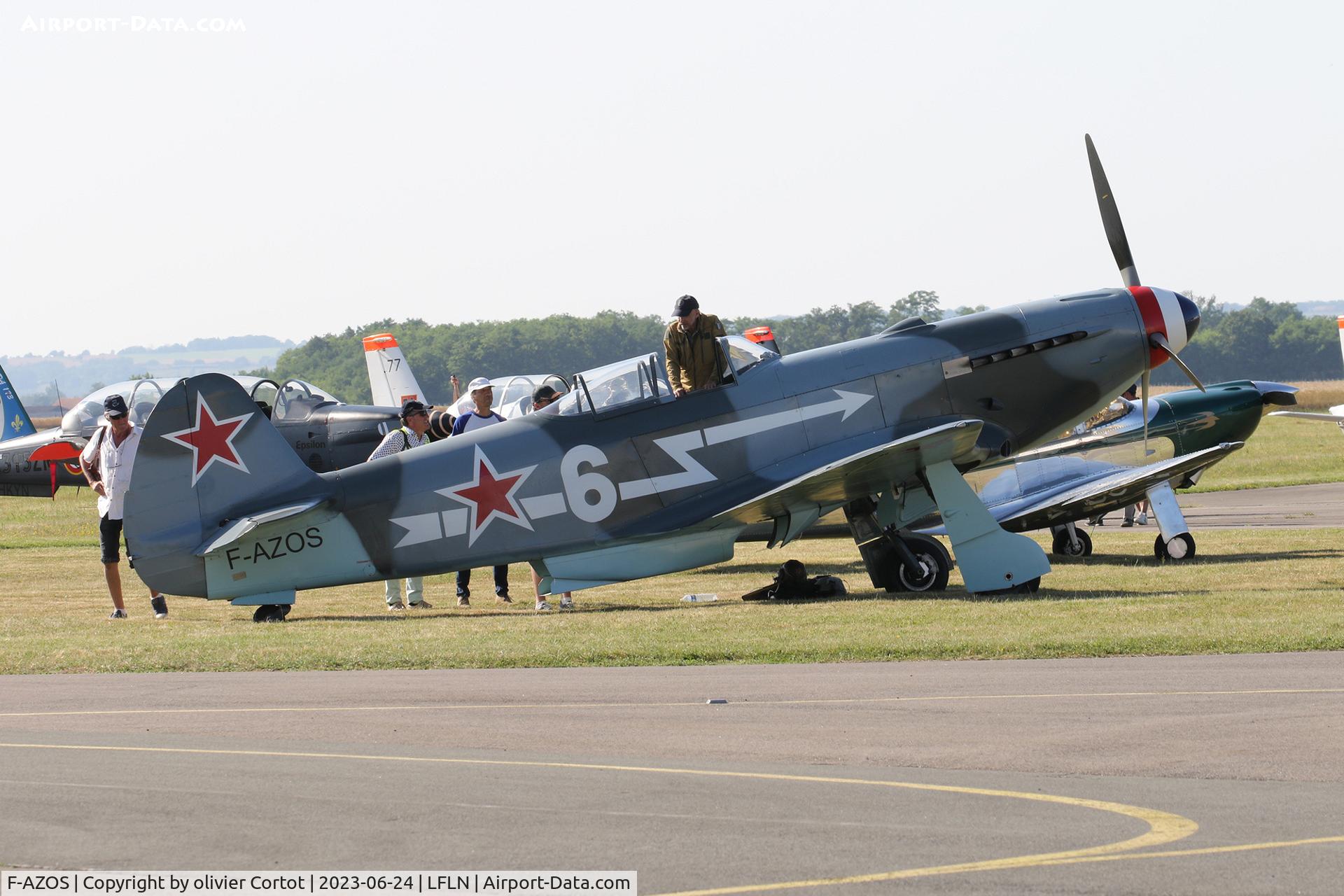 F-AZOS, 1943 Let C-11 (Yak-11) C/N 172612, 2023 airshow