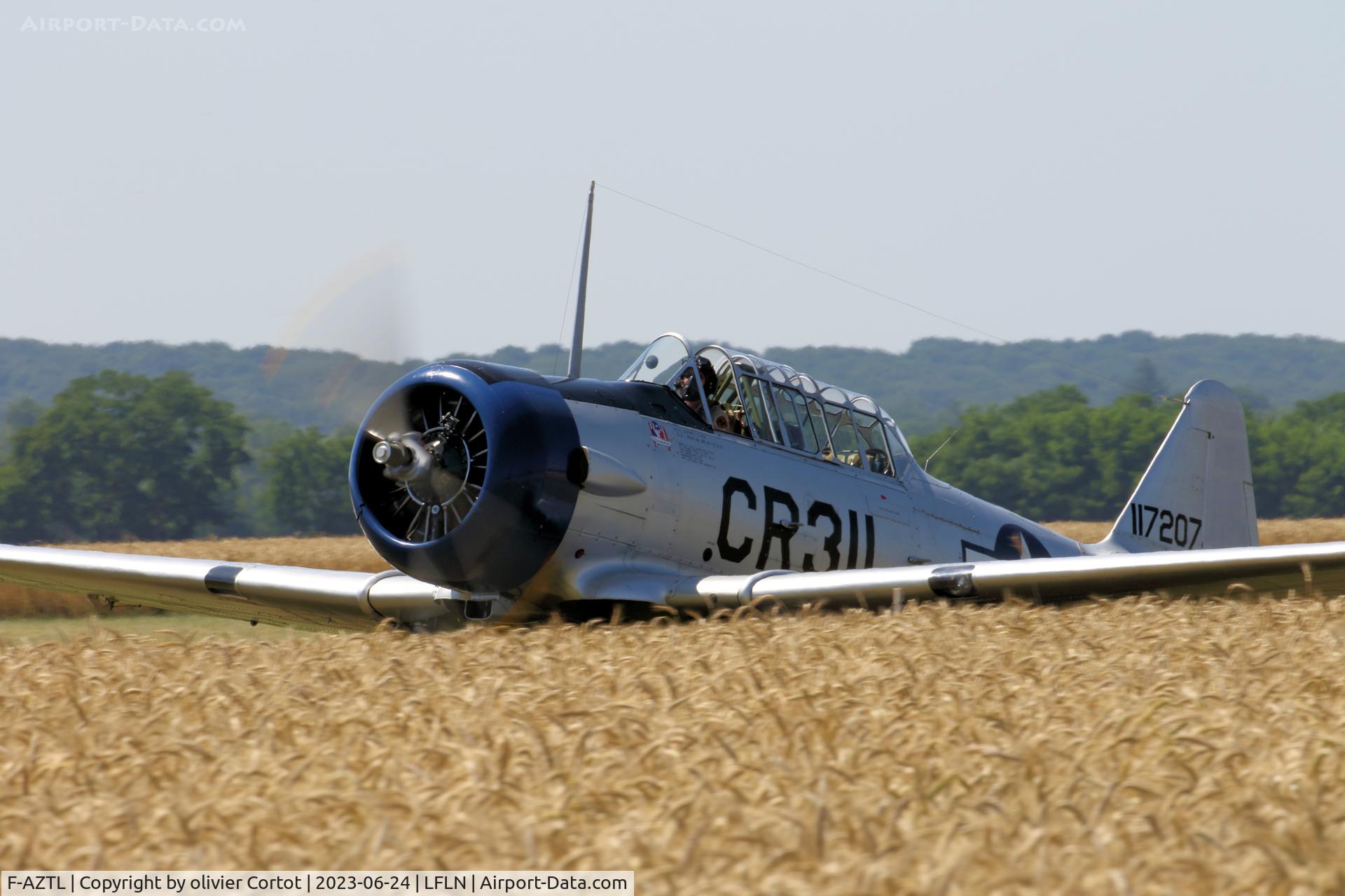 F-AZTL, 1942 North American T-6G Texan C/N 182-789, 2023 airshow