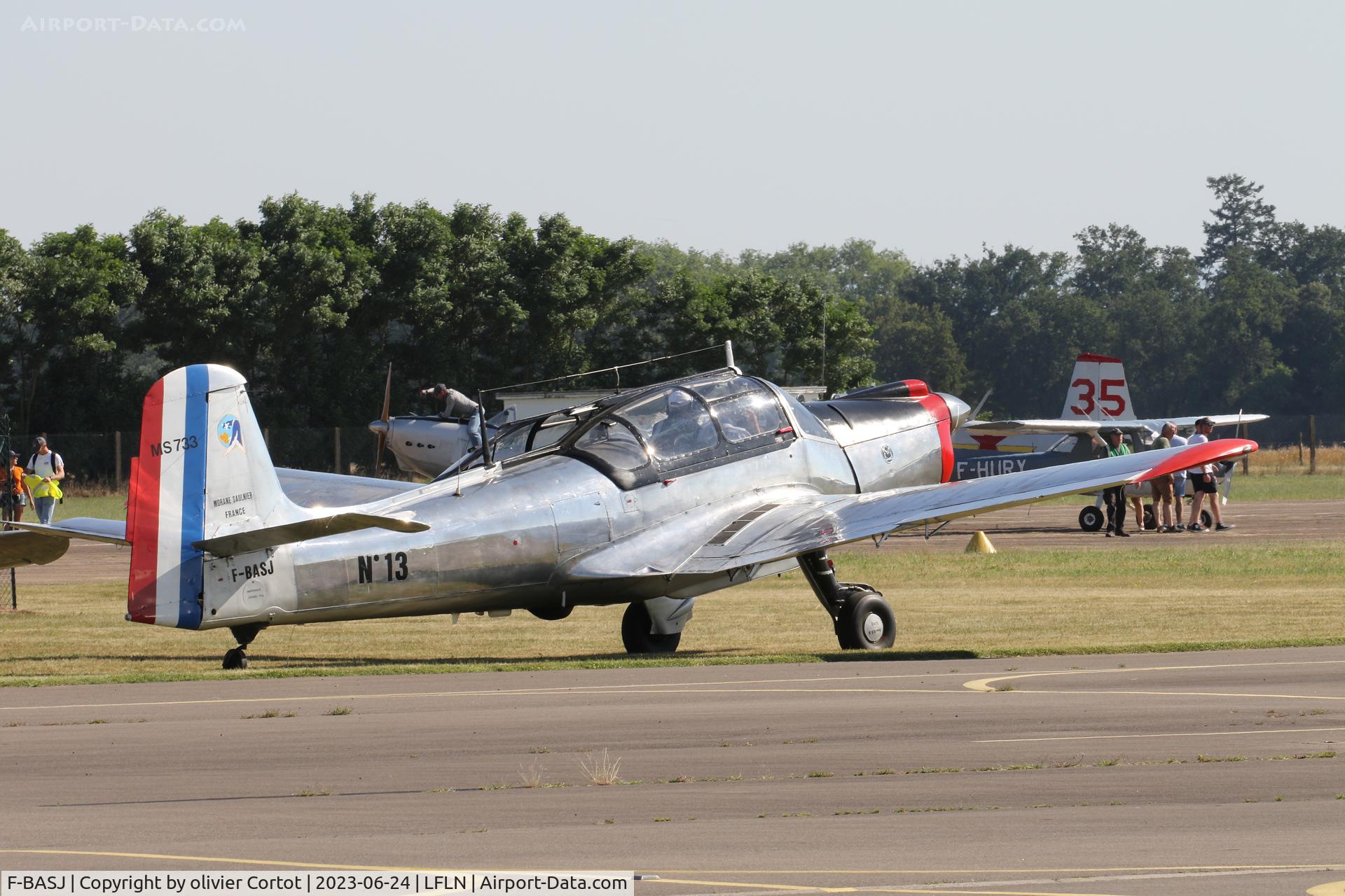 F-BASJ, Morane-Saulnier MS-733 Alcyon C/N 13, 2023 airshow