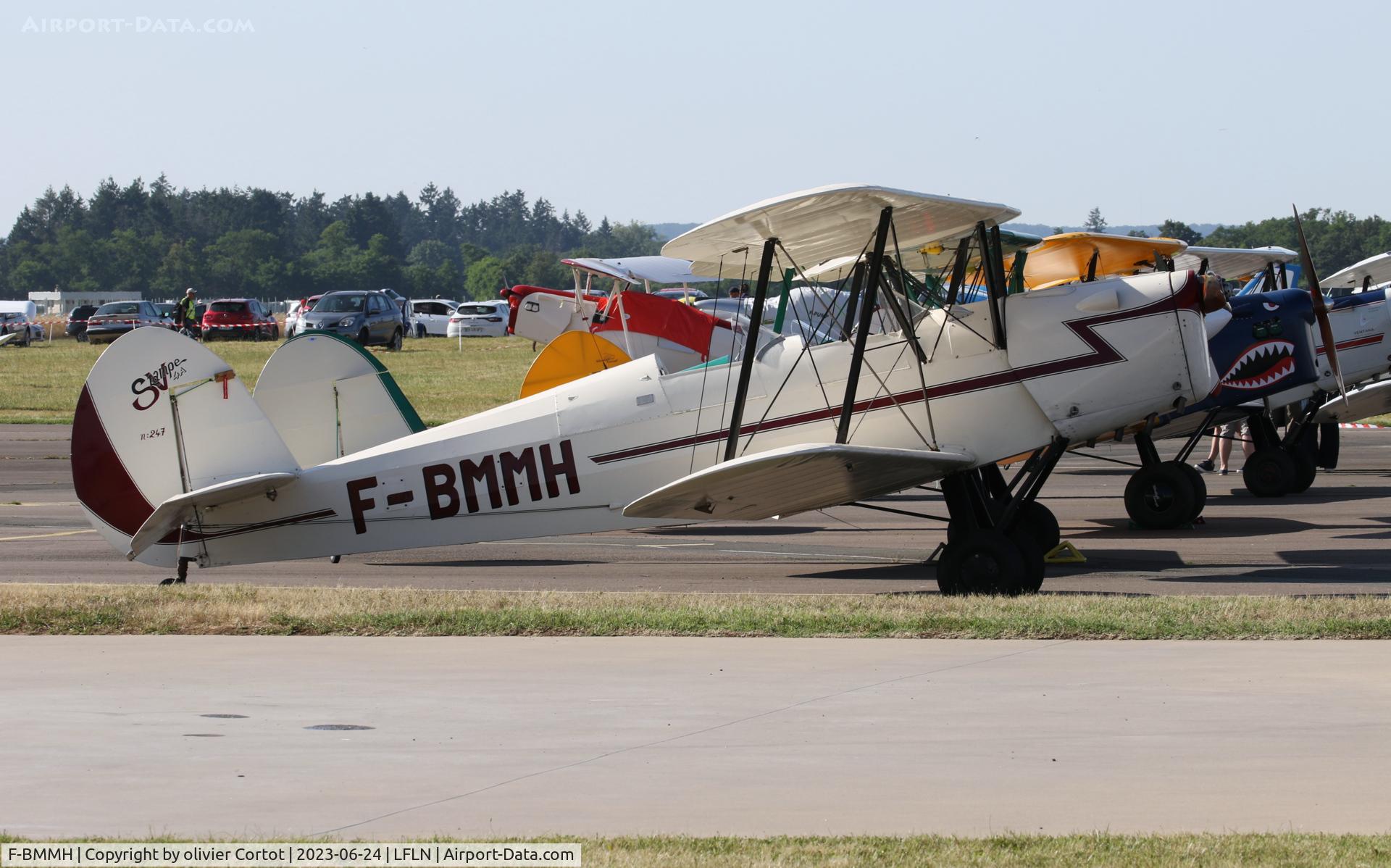F-BMMH, Stampe-Vertongen SV-4A C/N 247, 2023 airshow