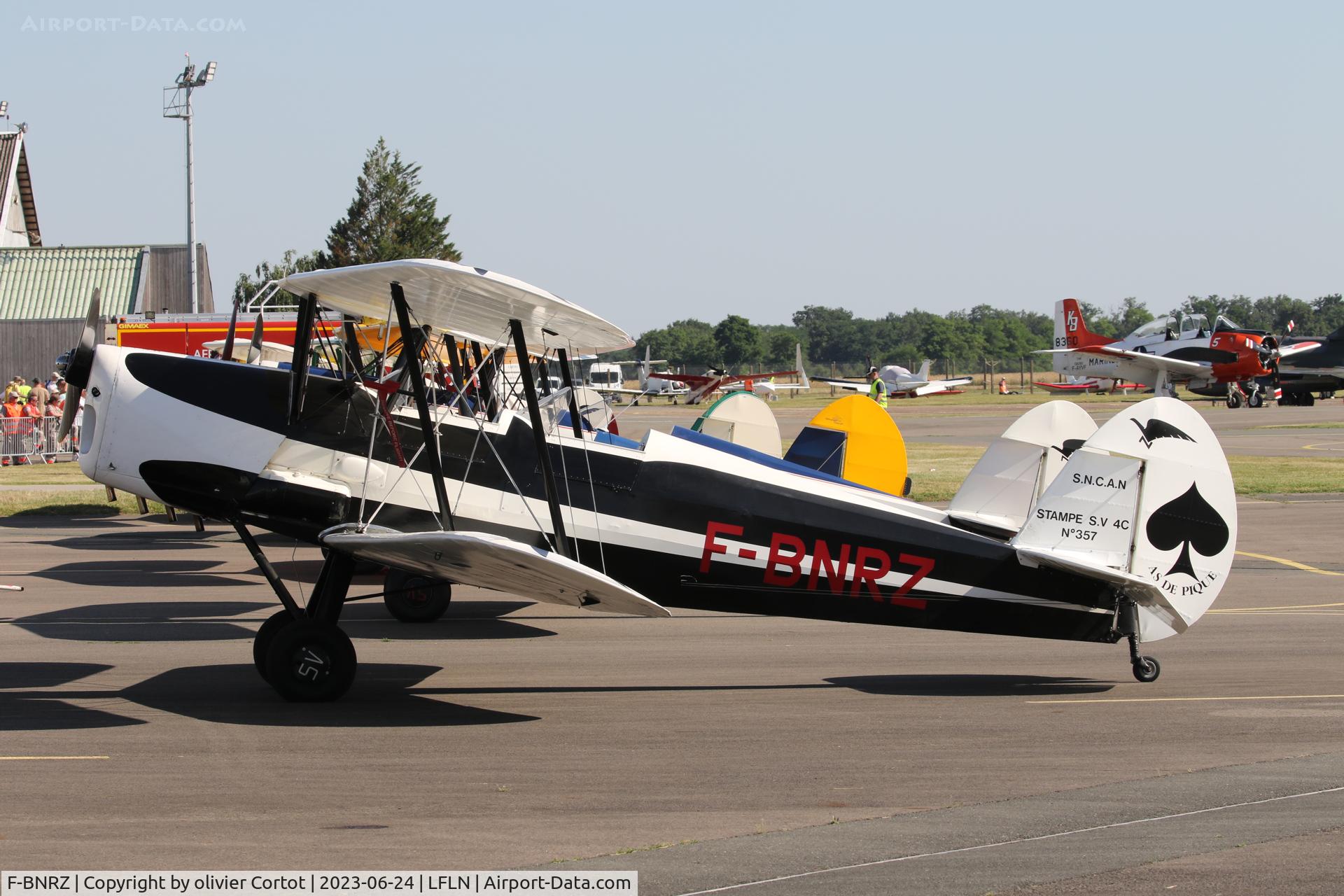 F-BNRZ, Stampe-Vertongen SV-4C C/N 357, 2023 airshow