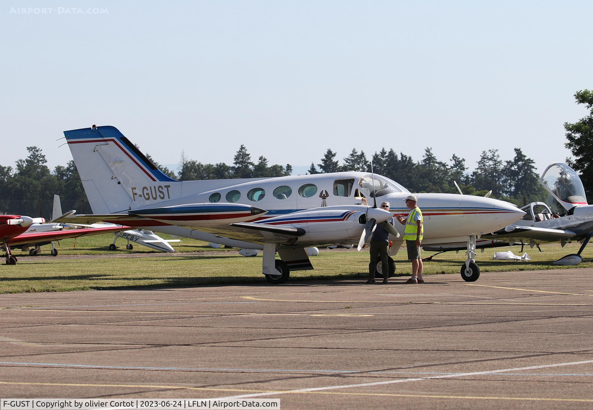 F-GUST, Cessna 421B Golden Eagle C/N 421B-0968, 2023 airshow