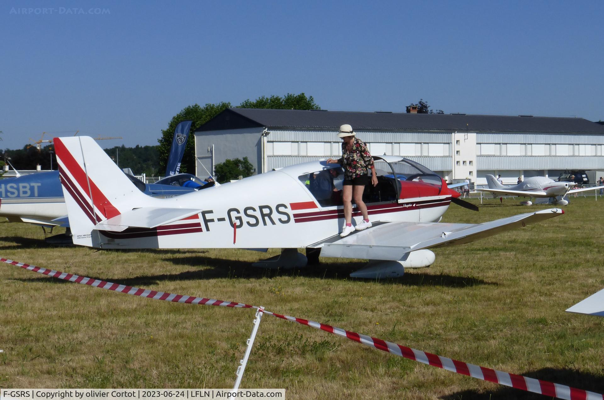 F-GSRS, Robin DR-400-140B Major C/N 2378, 2023 airshow